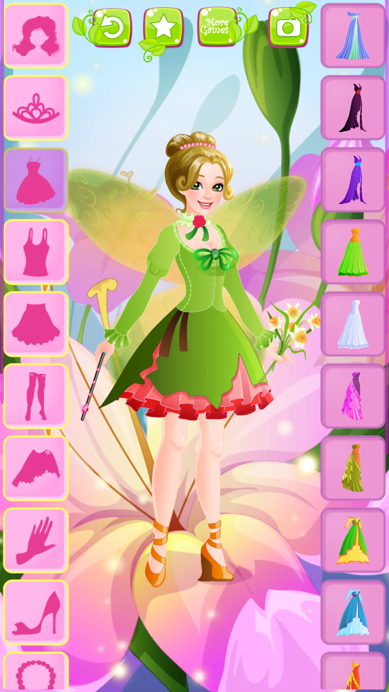 Little Fairy Dress Up Game | Indus Appstore | Screenshot