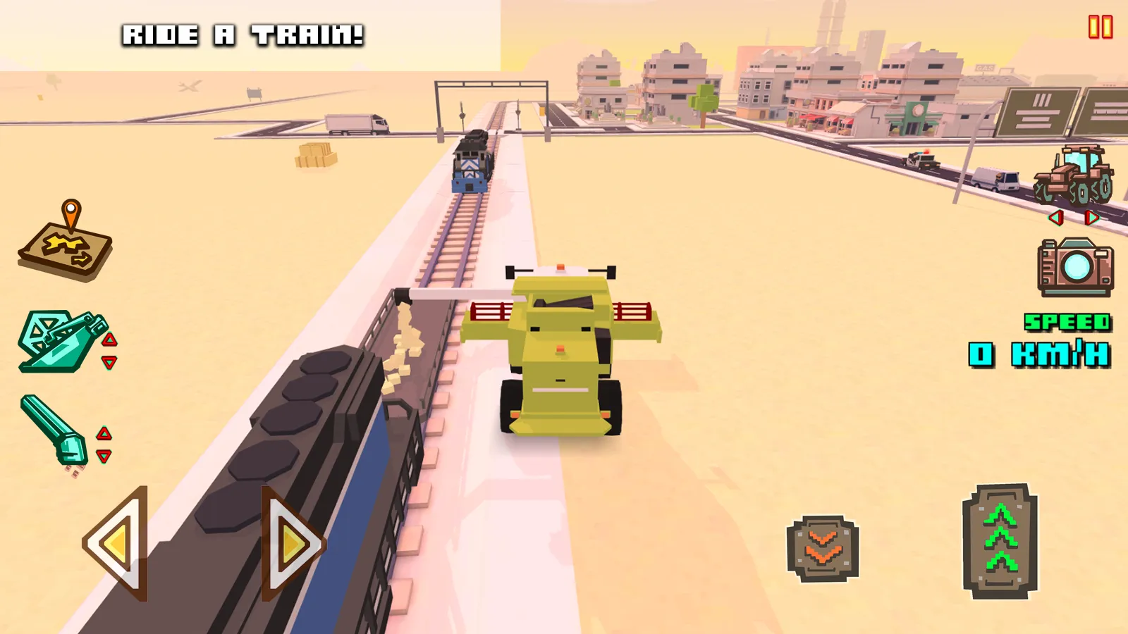 Blocky Farm Racing & Simulator | Indus Appstore | Screenshot