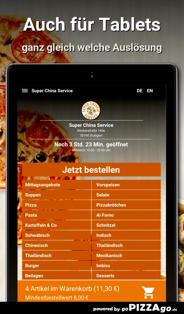 Super China Service Stuttgart | Indus Appstore | Screenshot