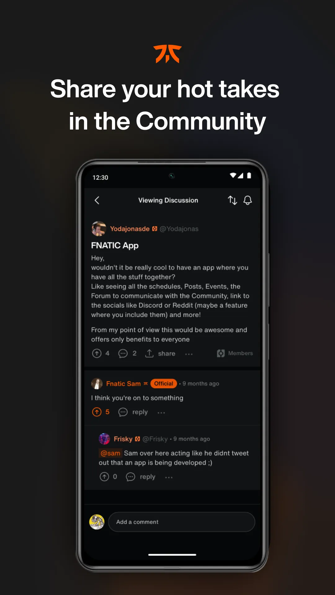 Fnatic | Indus Appstore | Screenshot