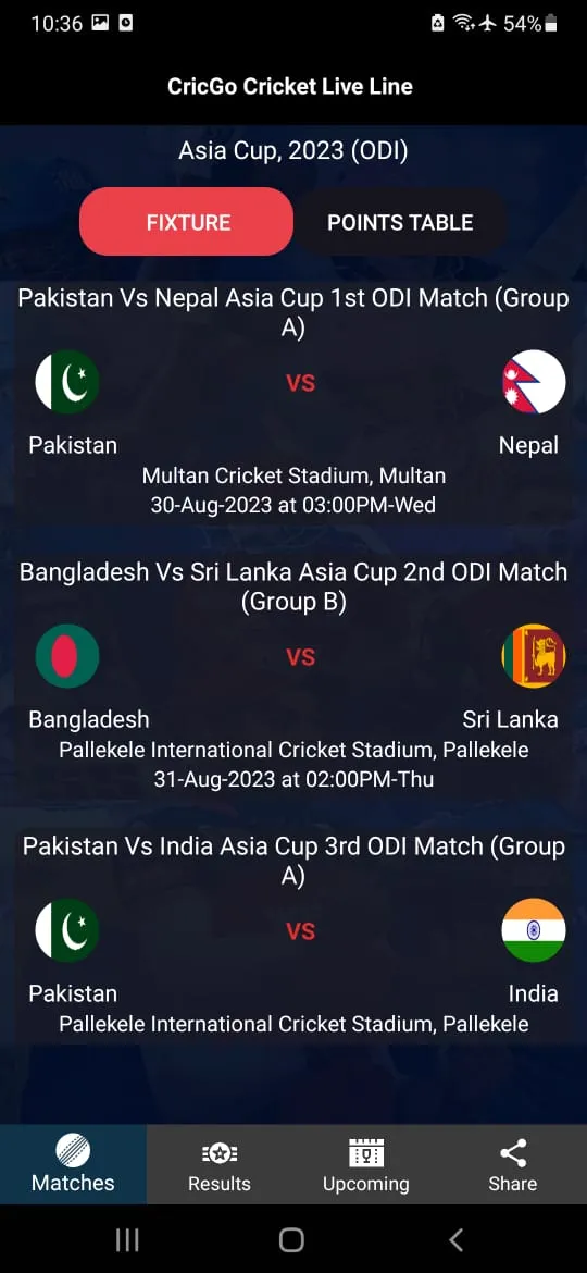 CricGo : Cricket Live Line | Indus Appstore | Screenshot