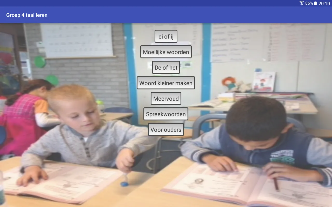 Taal leren groep 4 | Indus Appstore | Screenshot