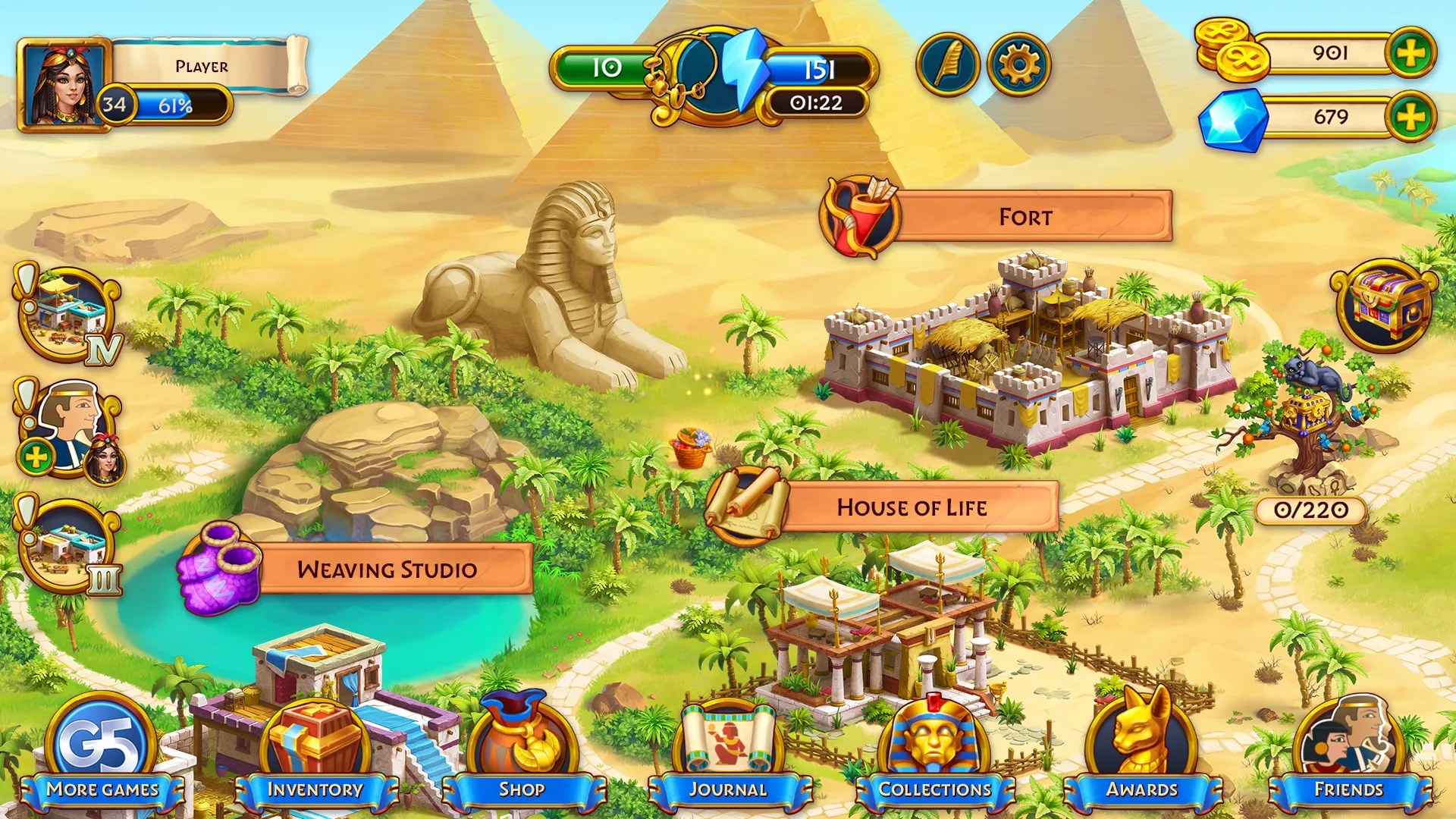 Jewels of Egypt・Match 3 Puzzle | Indus Appstore | Screenshot