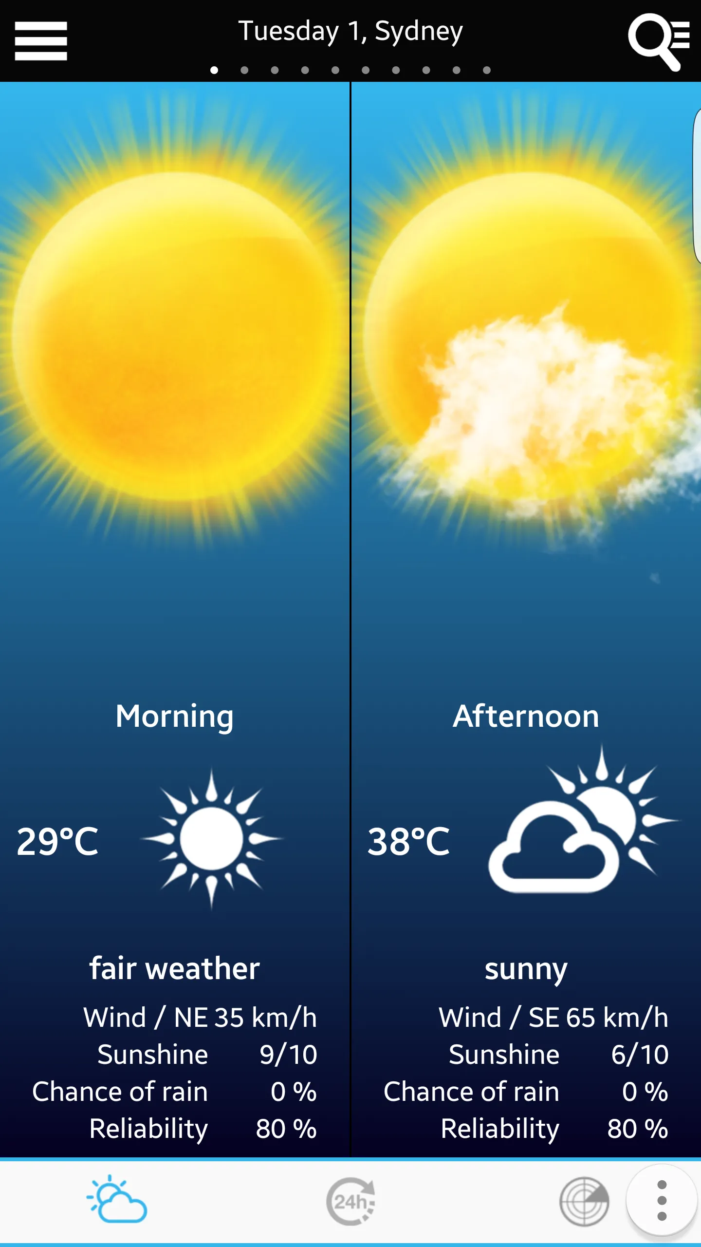 Weather for Australia | Indus Appstore | Screenshot