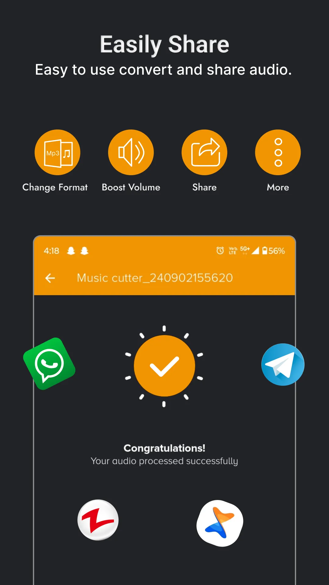 Music Cutter MP3 Editor Joiner | Indus Appstore | Screenshot