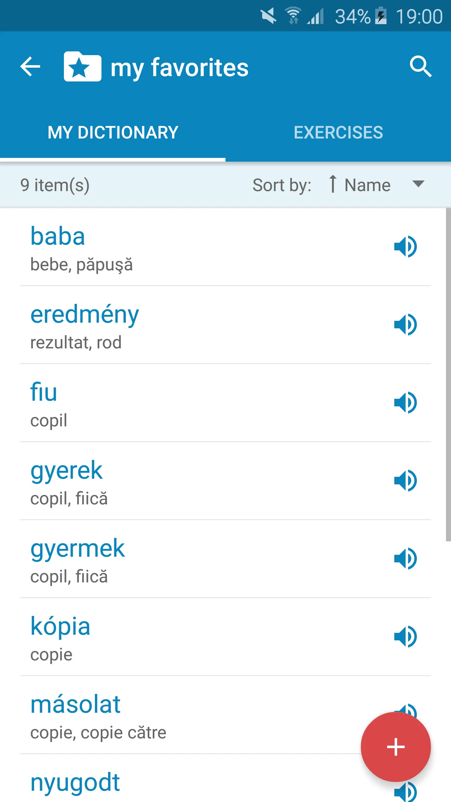 Hungarian-Romanian Dictionary | Indus Appstore | Screenshot