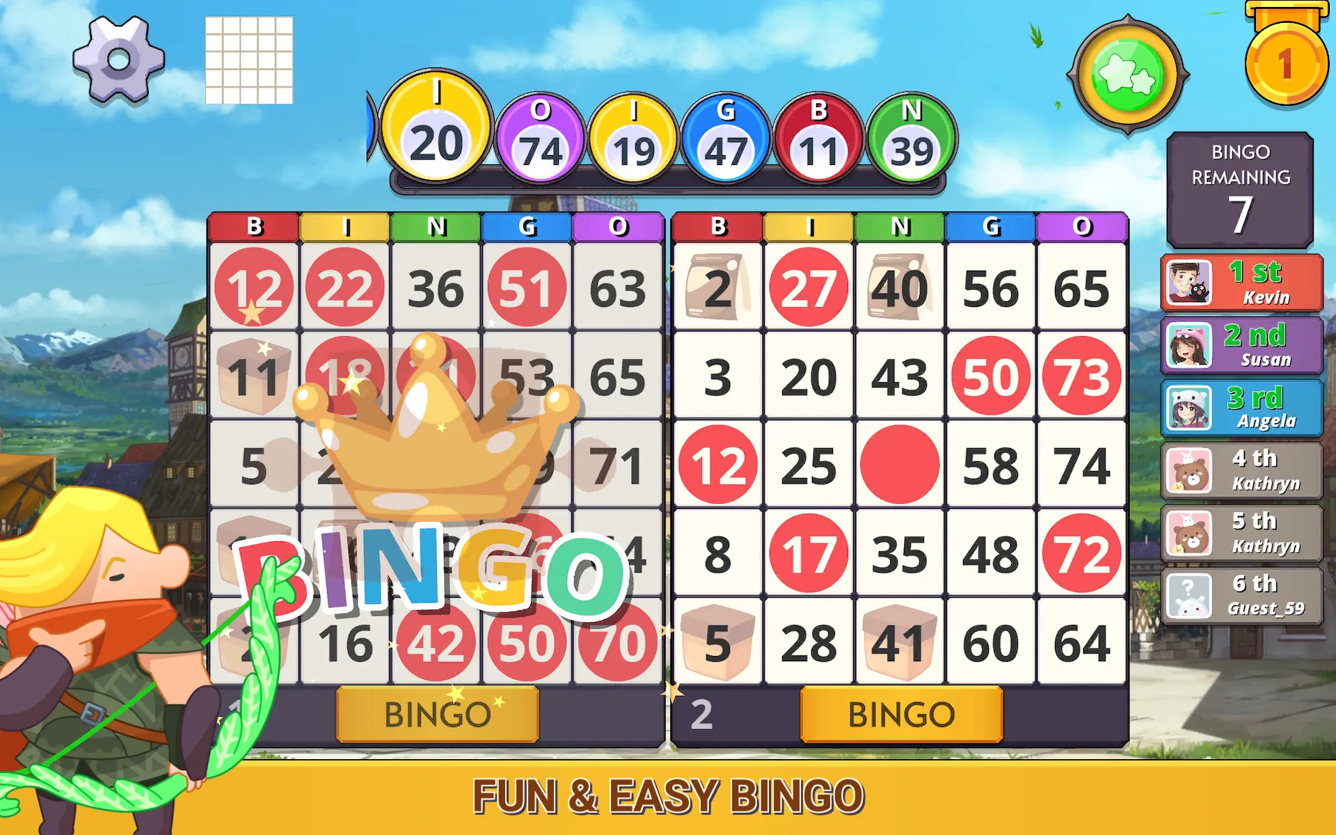 Bingo Quest - Multiplayer Bing | Indus Appstore | Screenshot