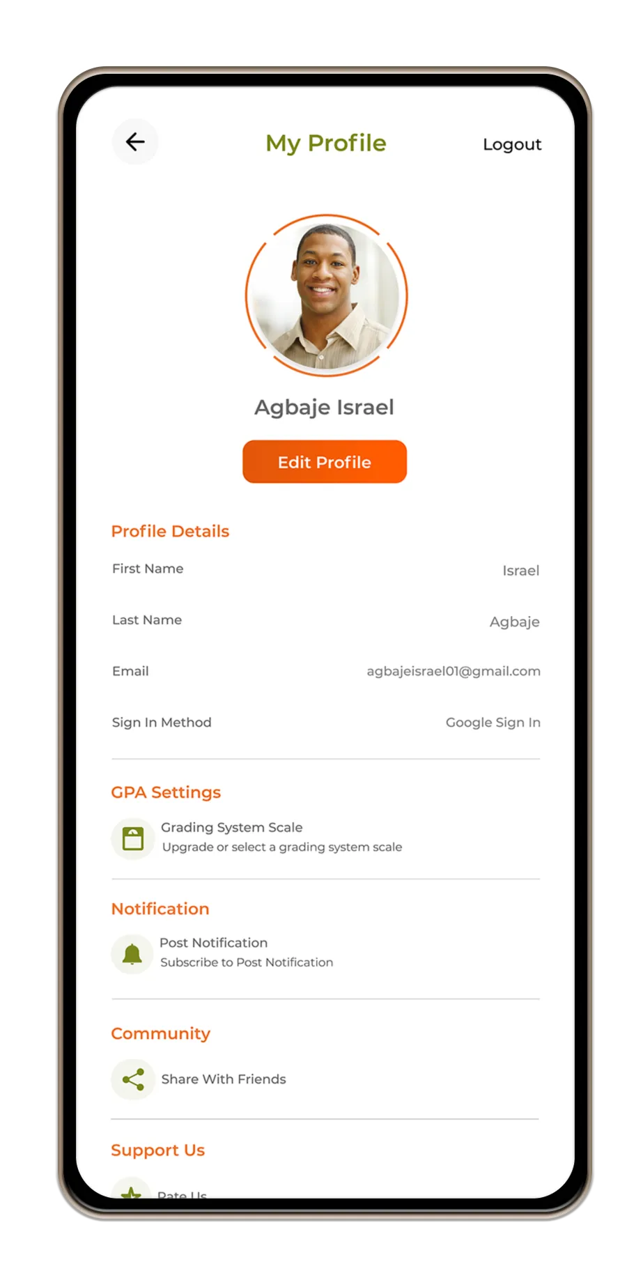 Clator | CGPA calculator | Indus Appstore | Screenshot