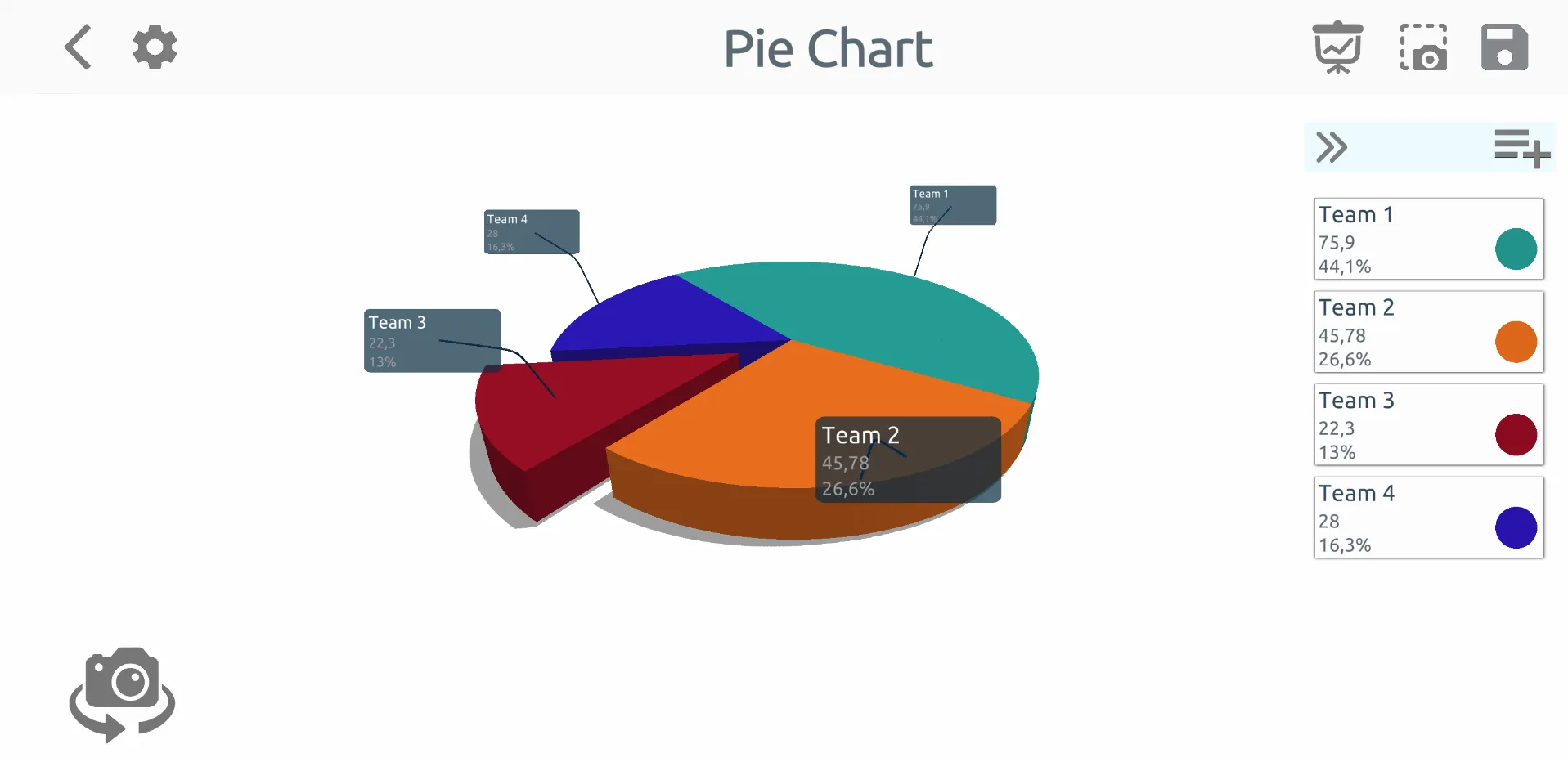 clkGraphs 3D - Chart Maker | Indus Appstore | Screenshot