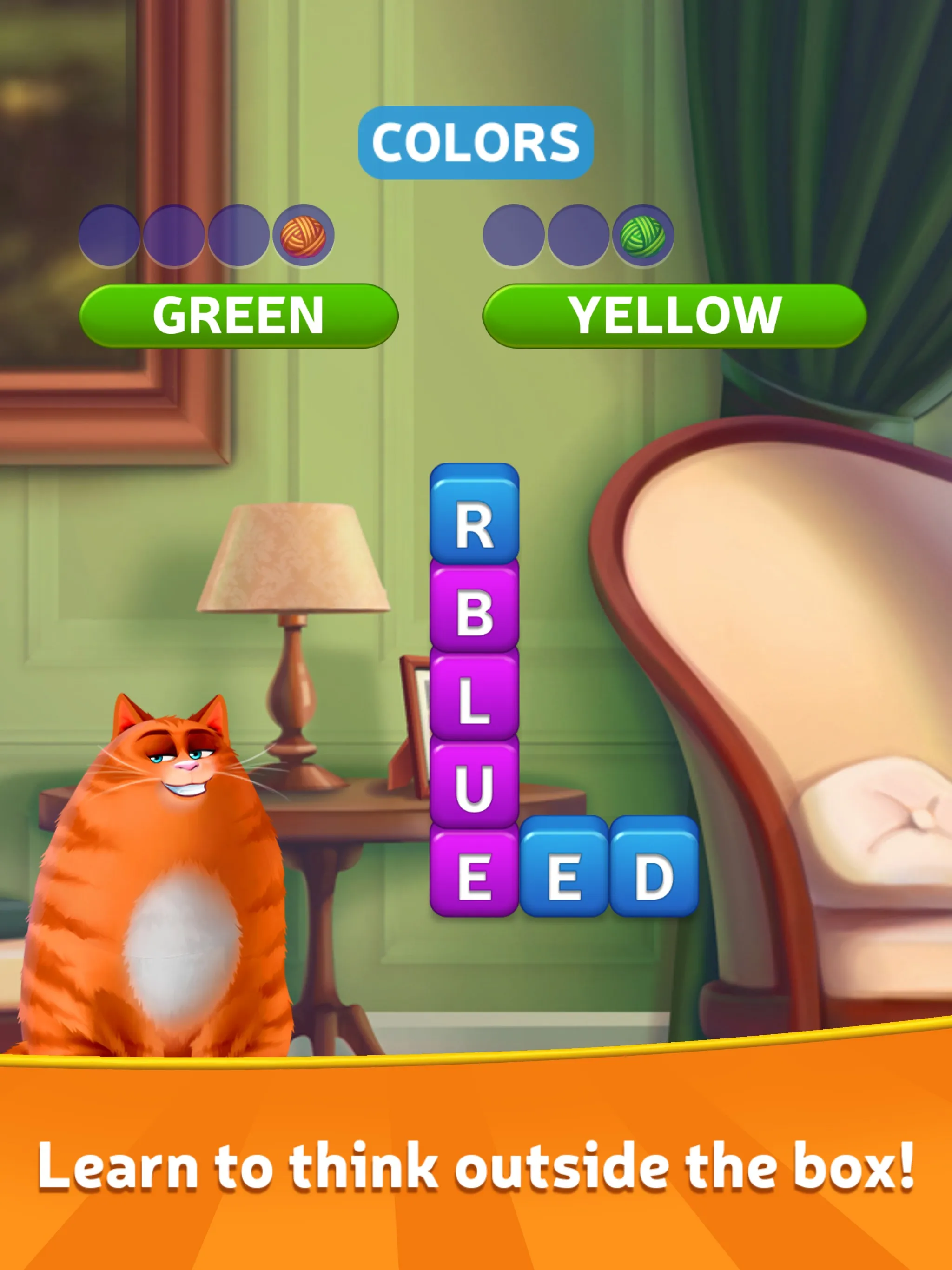 Kitty Scramble: Word Game | Indus Appstore | Screenshot