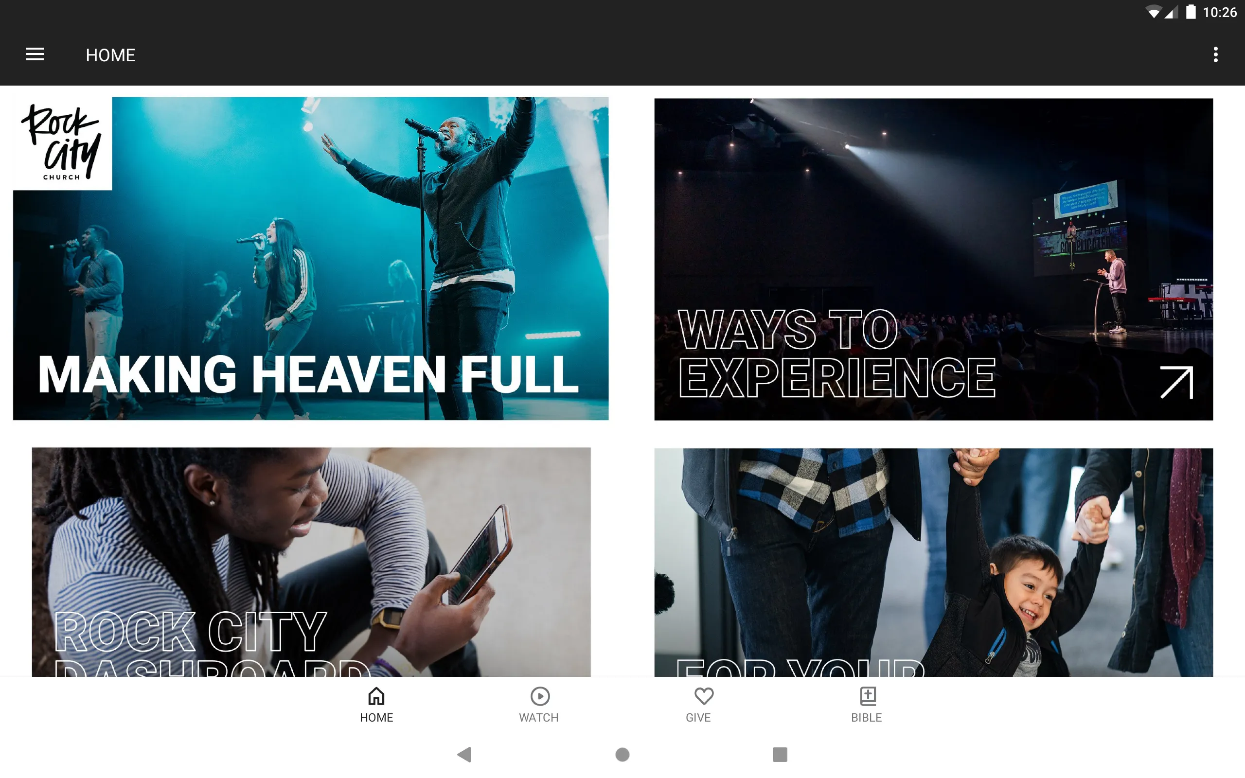 Rock City Church App | Indus Appstore | Screenshot