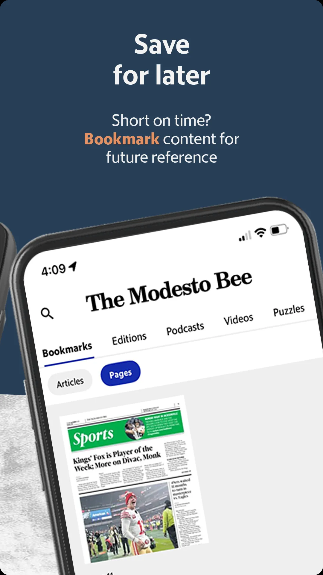 The Modesto Bee & ModBee.com | Indus Appstore | Screenshot