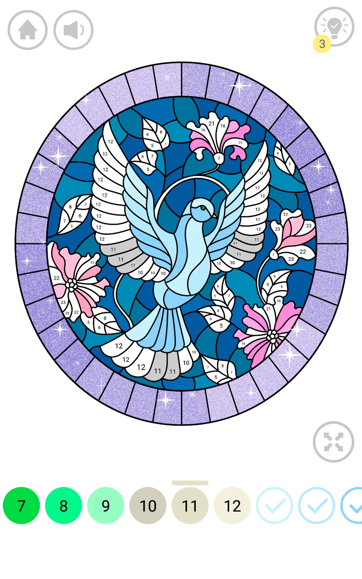 Bible Coloring Book by Number | Indus Appstore | Screenshot