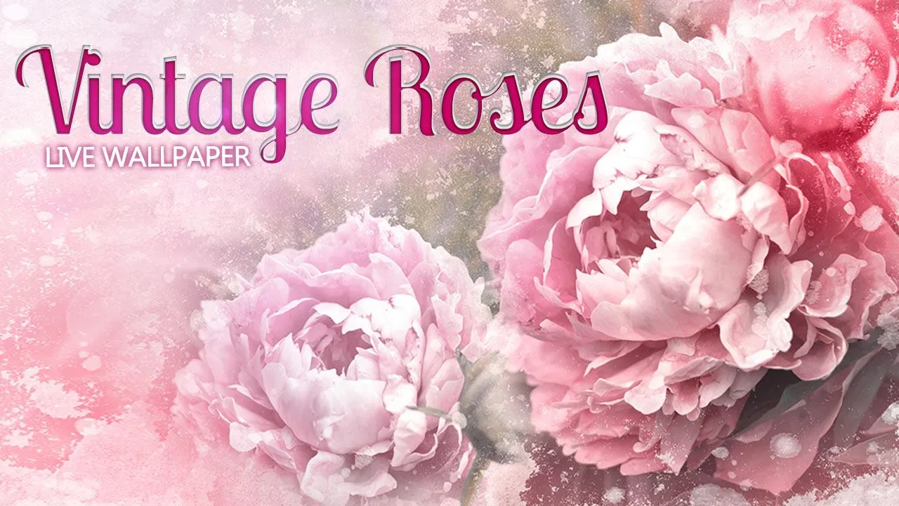 Vintage Roses Live Wallpaper | Indus Appstore | Screenshot