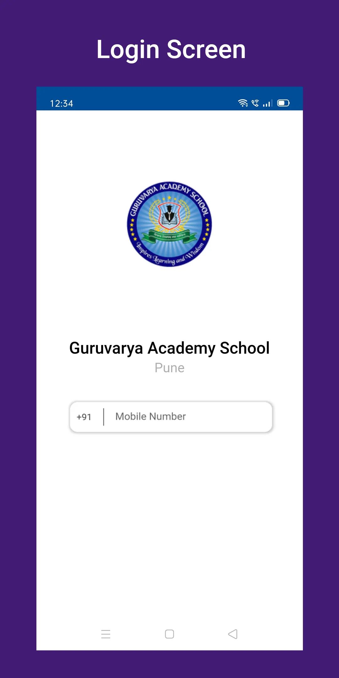 Guruvarya Academy School | Indus Appstore | Screenshot