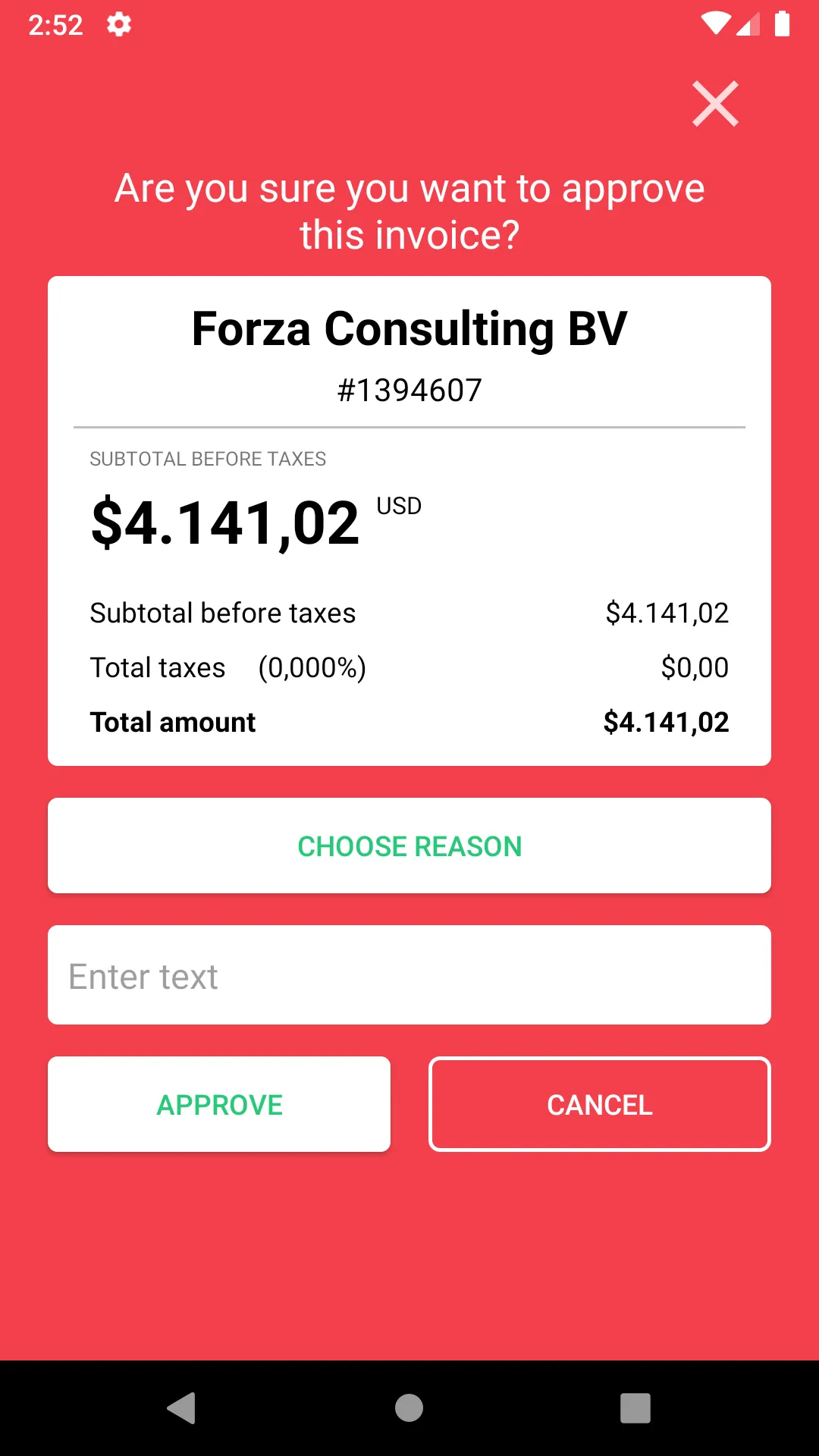 SCANMAN Invoice Approval 2 | Indus Appstore | Screenshot