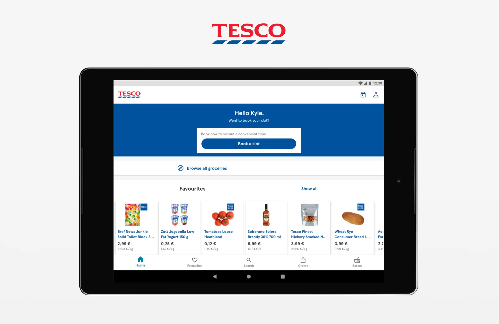 Tesco Online Groceries SK | Indus Appstore | Screenshot