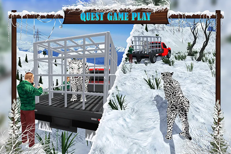 Arctic Leopard Simulator Game | Indus Appstore | Screenshot