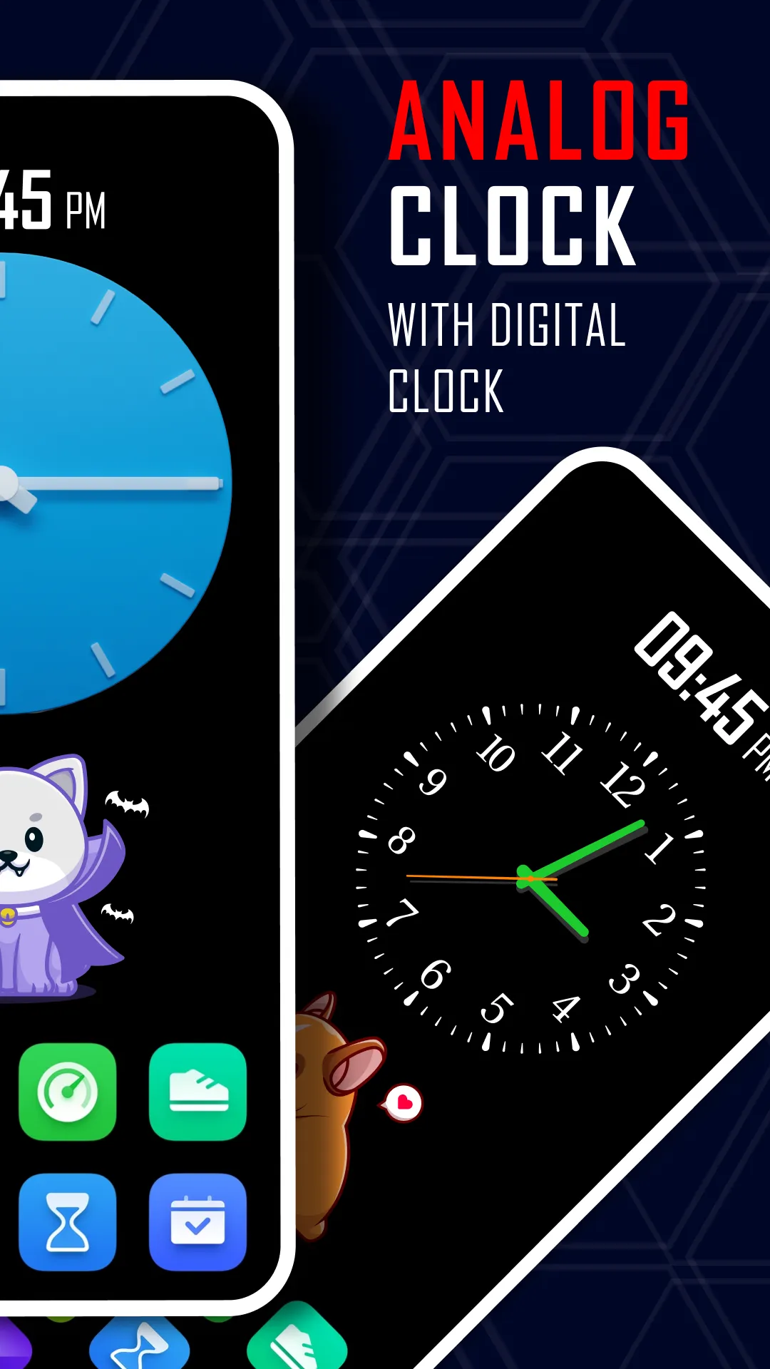 Analog Clock Live Wallpaper | Indus Appstore | Screenshot