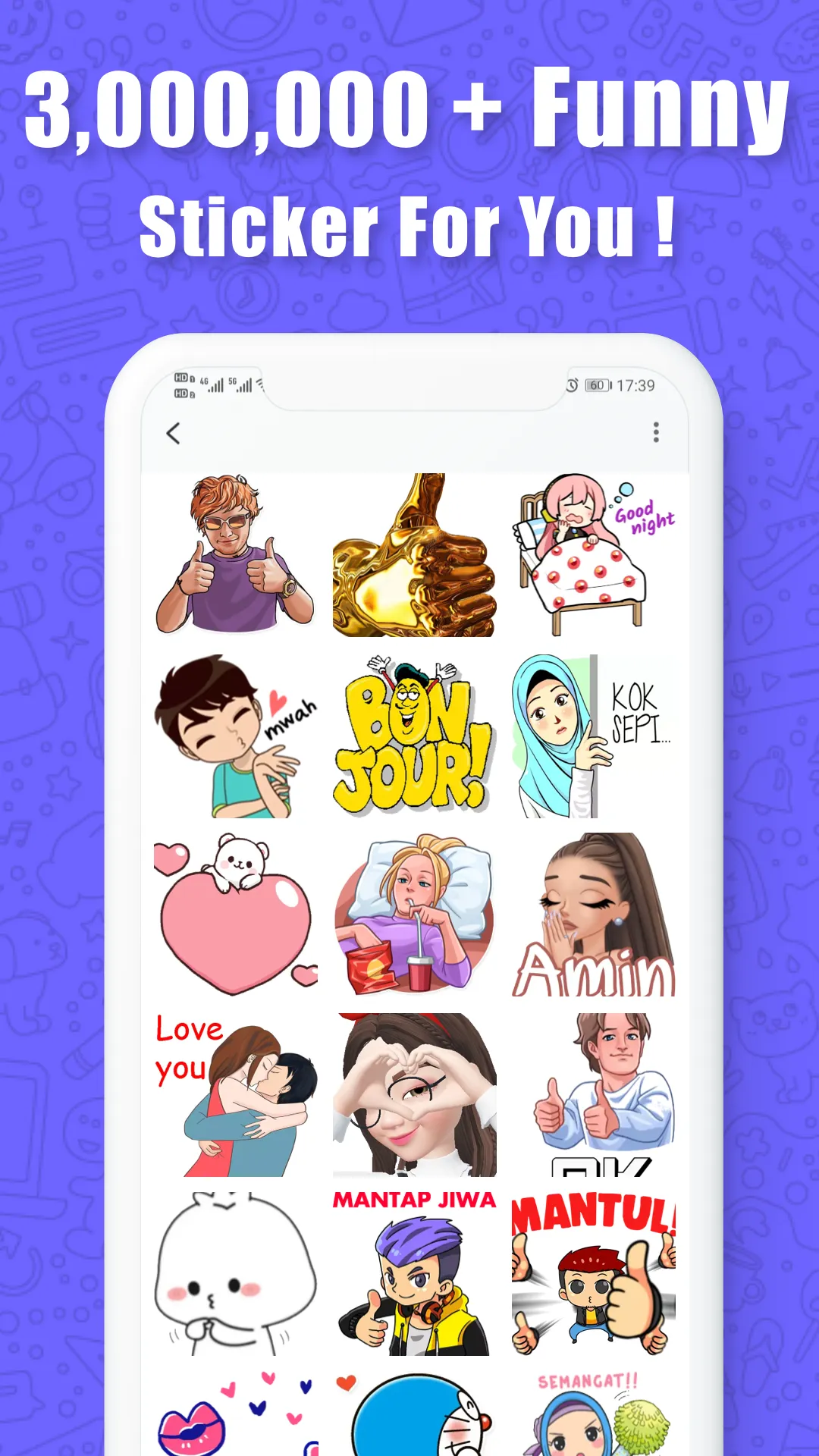 Anim live sticker-WAStickerApp | Indus Appstore | Screenshot