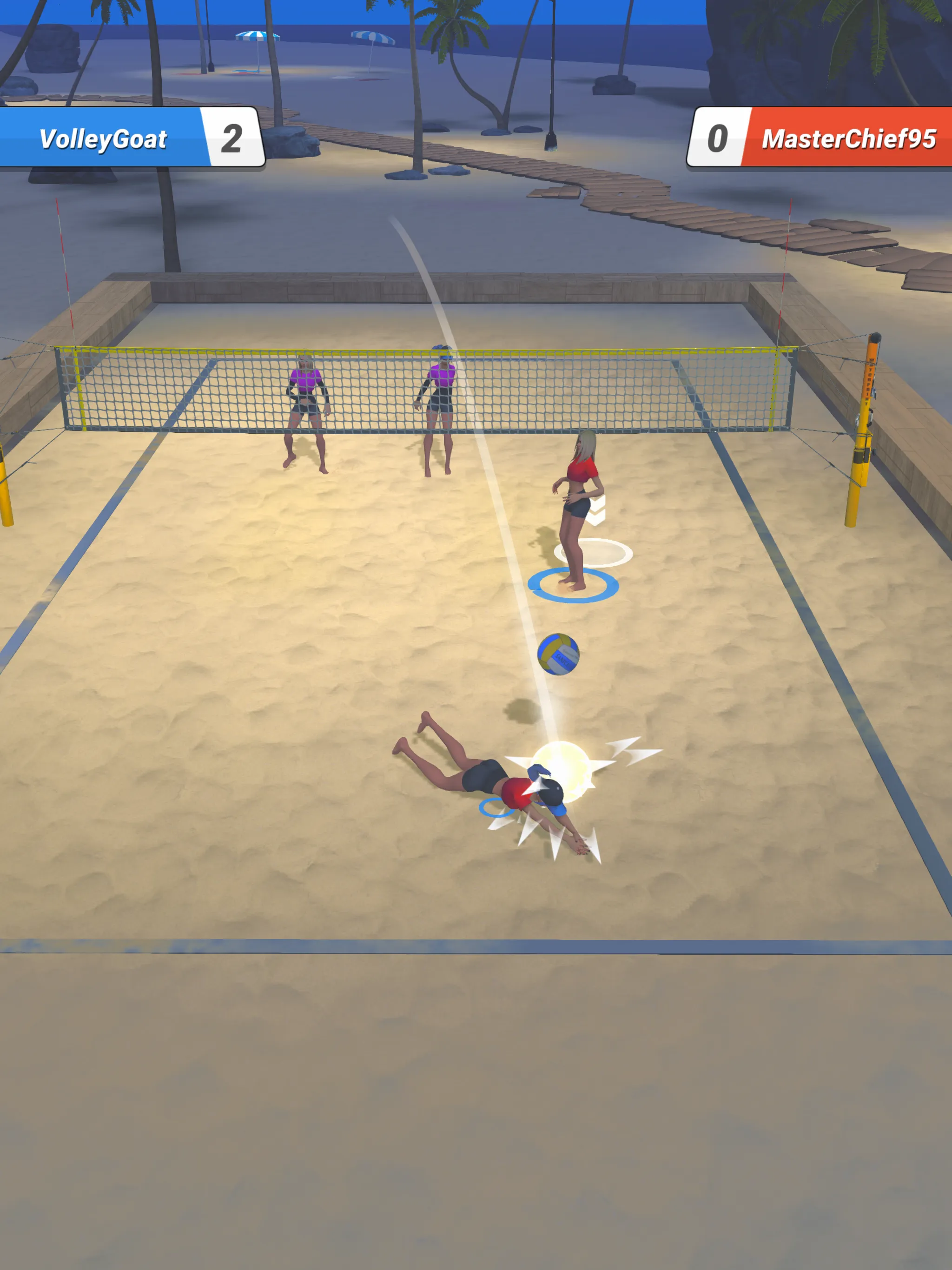 Beach Volley Clash | Indus Appstore | Screenshot
