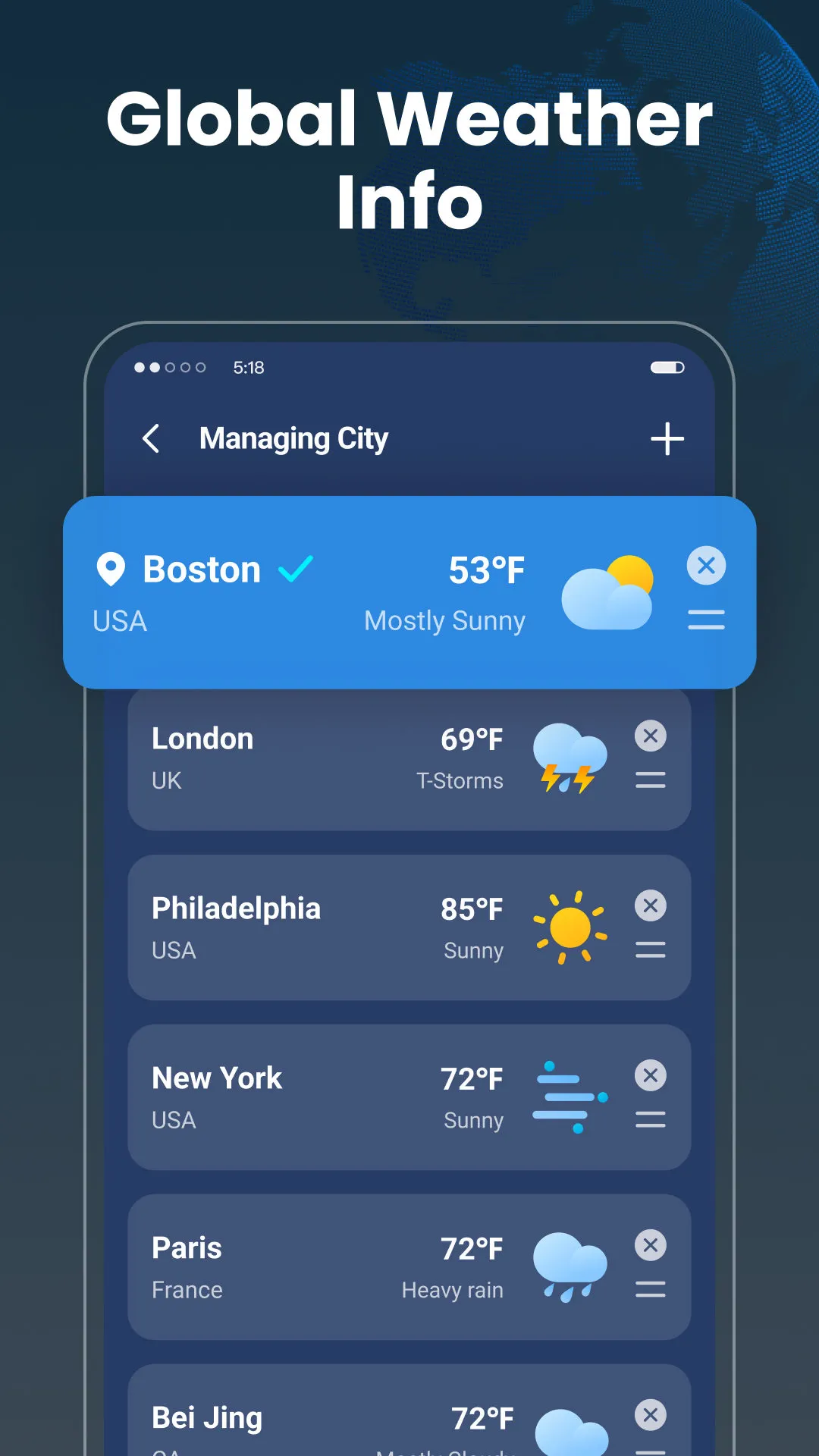 Live Weather: Daily Forecast | Indus Appstore | Screenshot