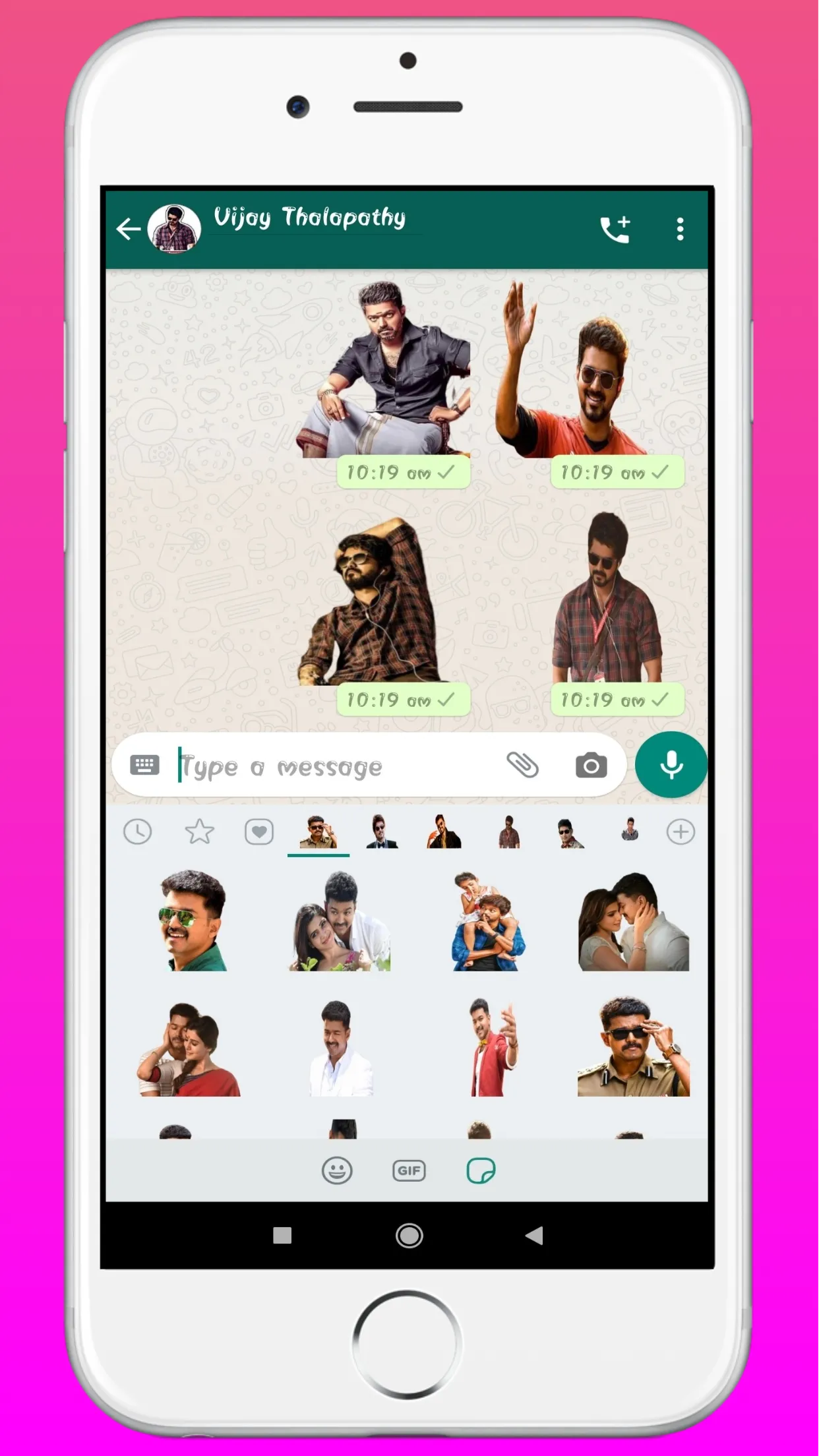 Vijay Thalapathy Stickers | Indus Appstore | Screenshot