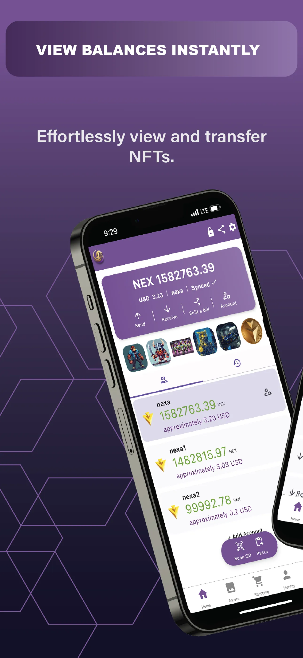 Wally Nexa Wallet | Indus Appstore | Screenshot