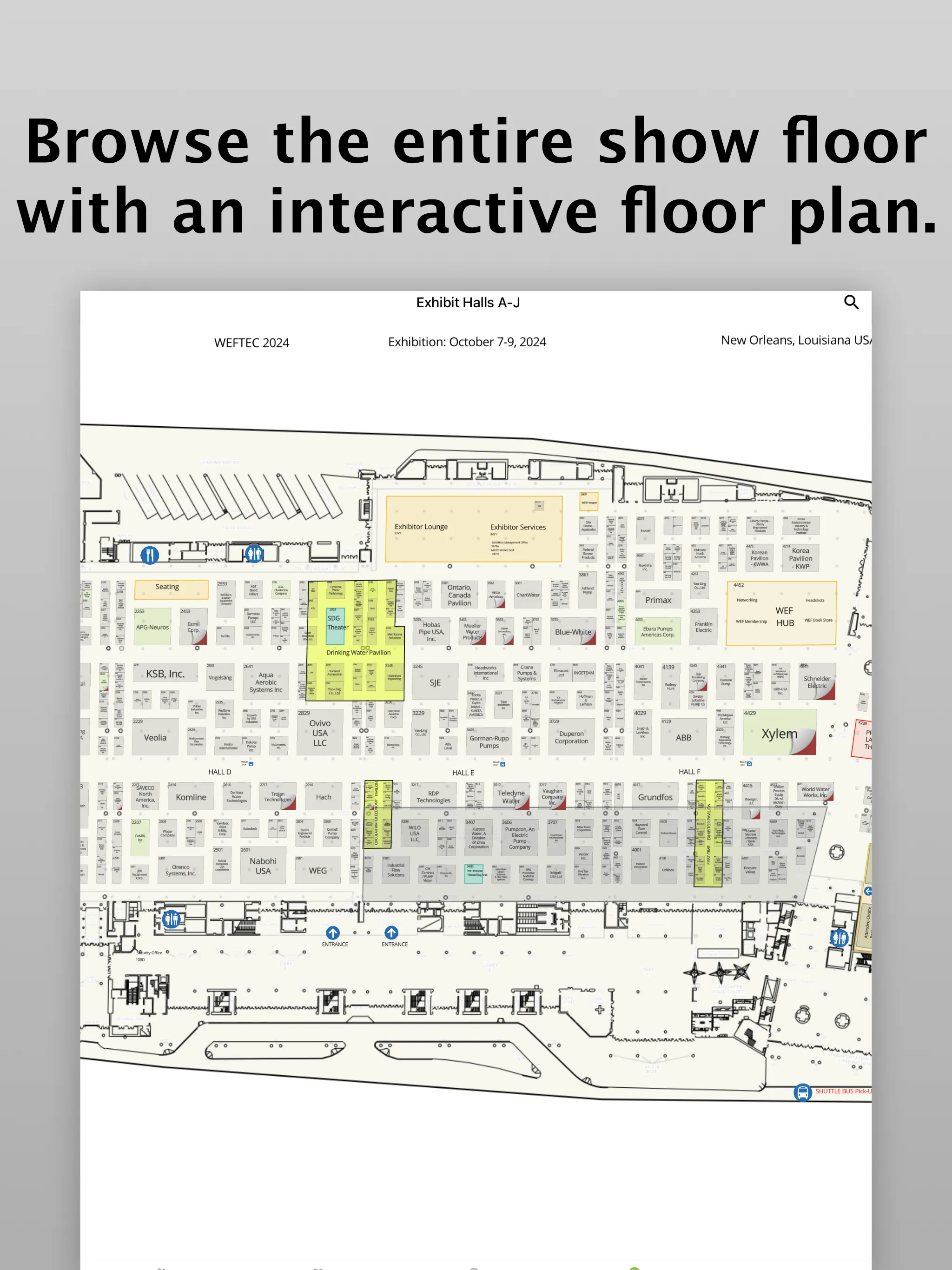 WEFTEC 2024 | Indus Appstore | Screenshot