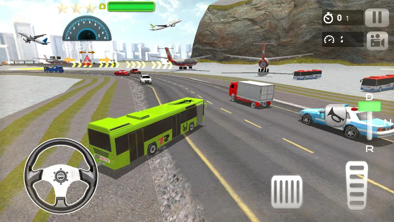 Mountain Bus Racing 3D | Indus Appstore | Screenshot