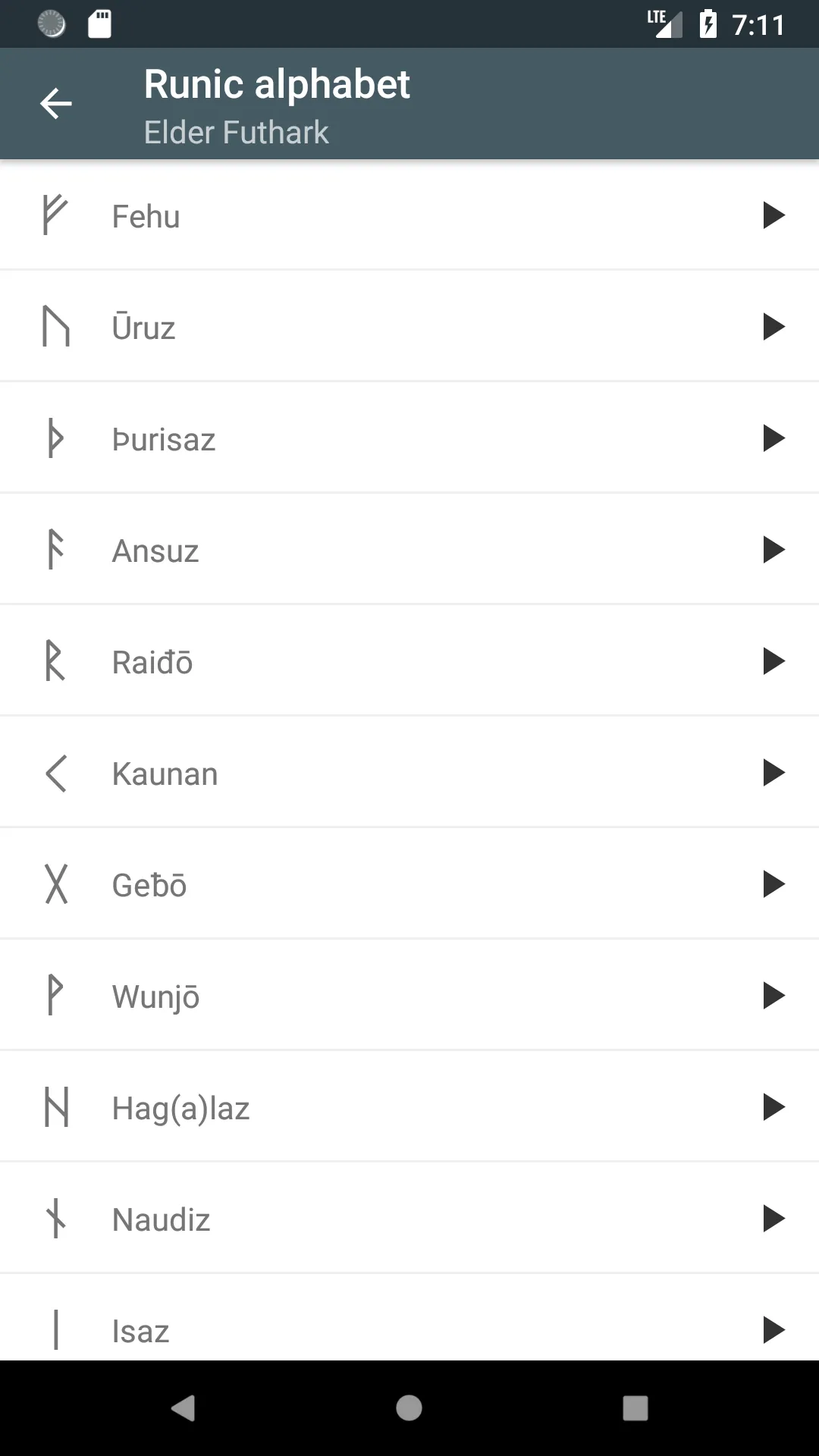 Write in Runic (Runes writer) | Indus Appstore | Screenshot