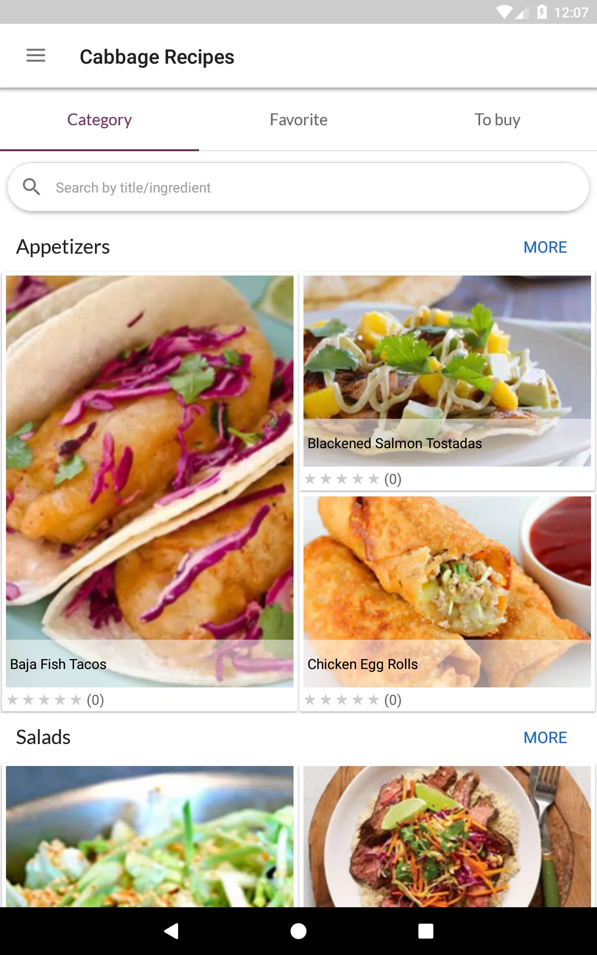 Cabbage Recipes | Indus Appstore | Screenshot