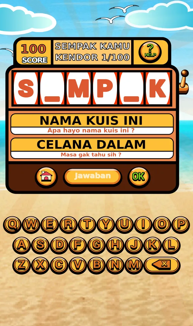 Tebak Sempak | Indus Appstore | Screenshot