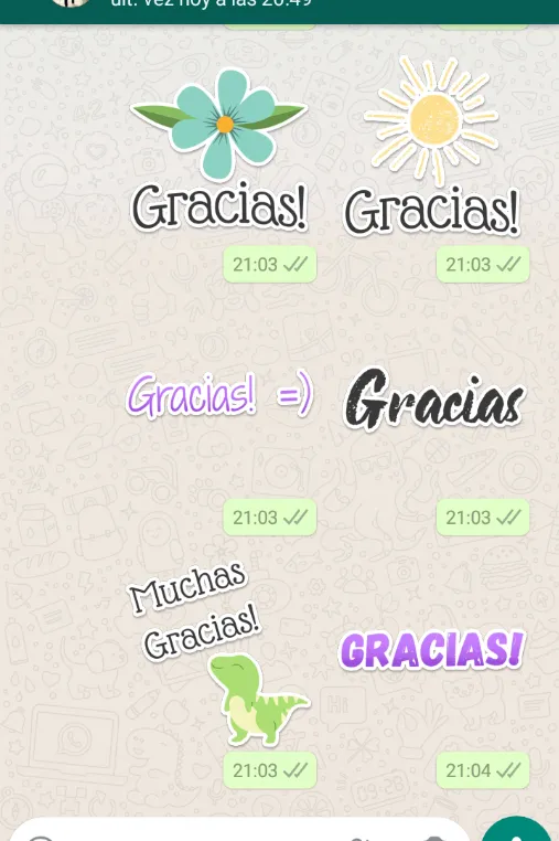 WAStickerApps Gracias | Indus Appstore | Screenshot