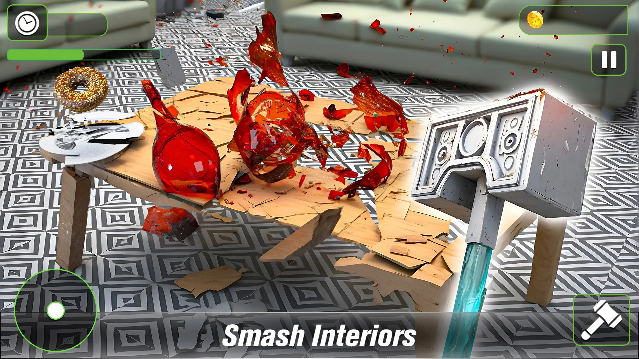 Virtual House Destruction Sim | Indus Appstore | Screenshot