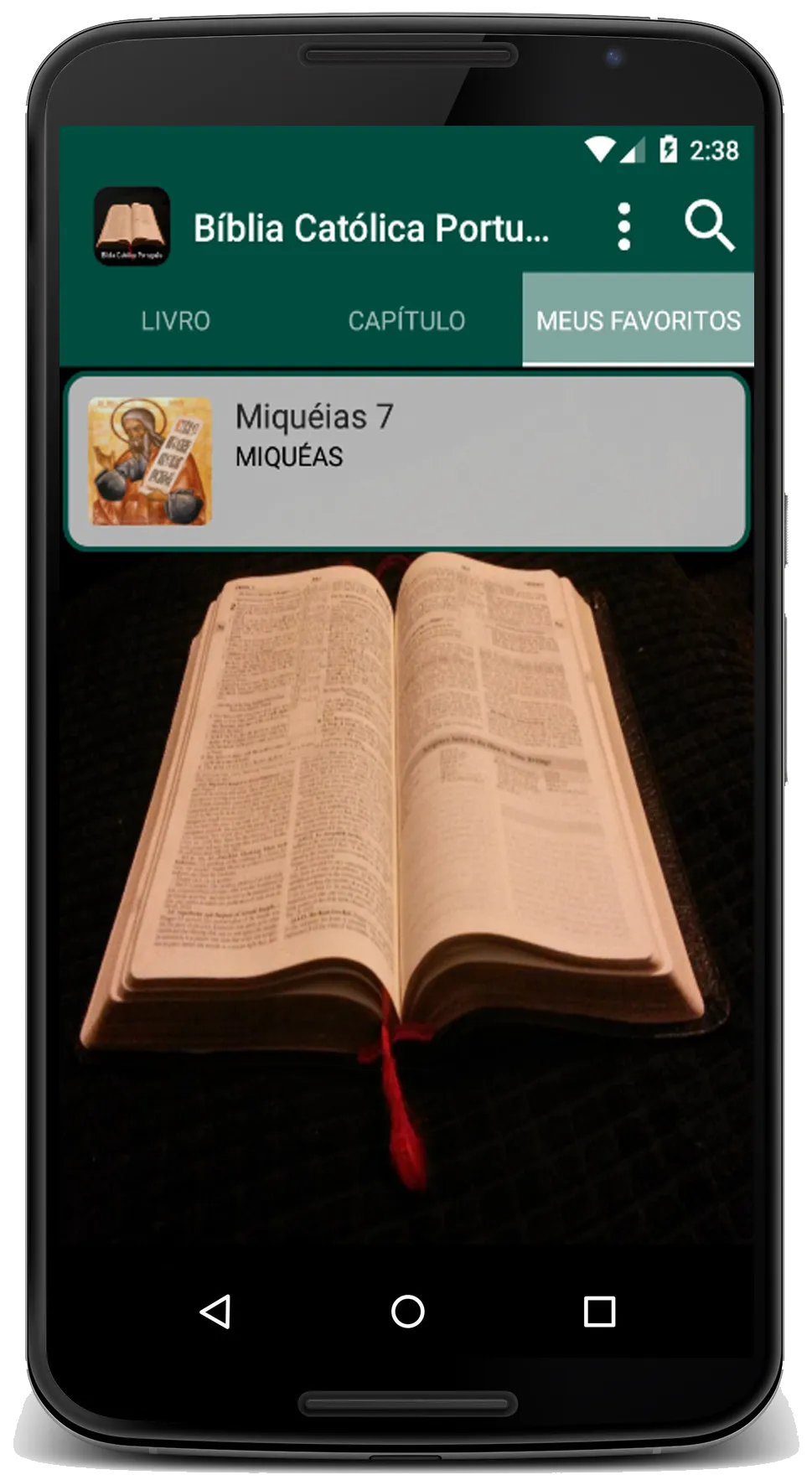 Portuguese Catholic Bible | Indus Appstore | Screenshot