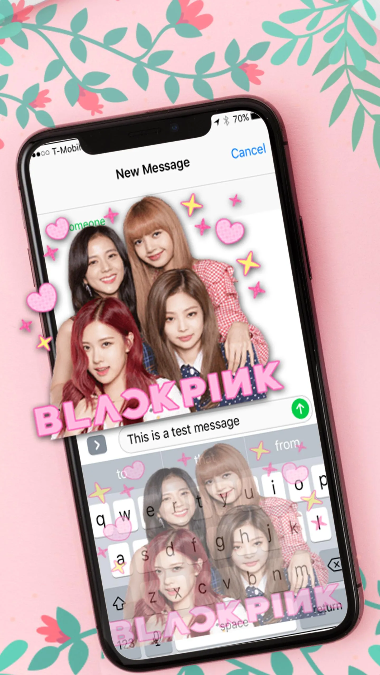 Black Pink Keyboard: KPOP | Indus Appstore | Screenshot