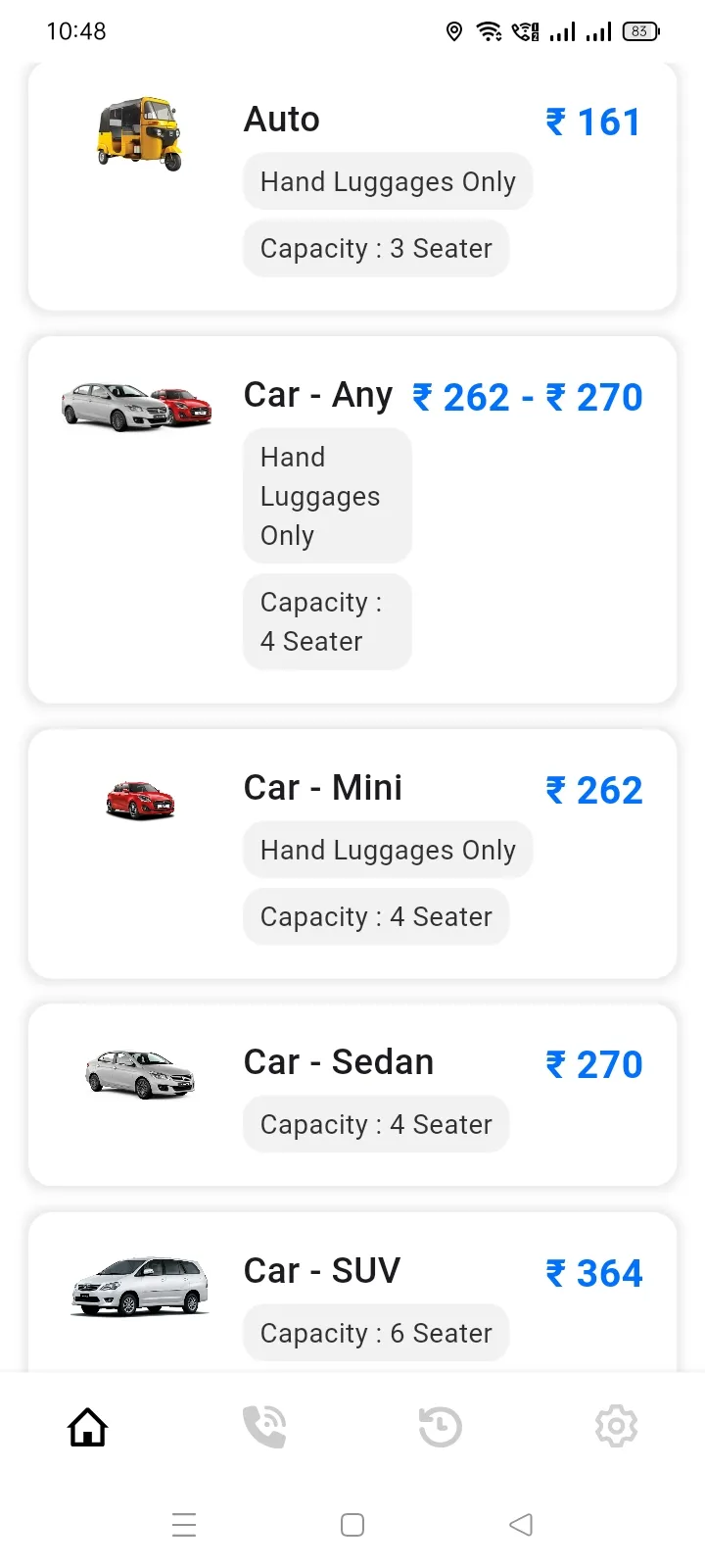 V Way Taxi : Ride Booking App | Indus Appstore | Screenshot