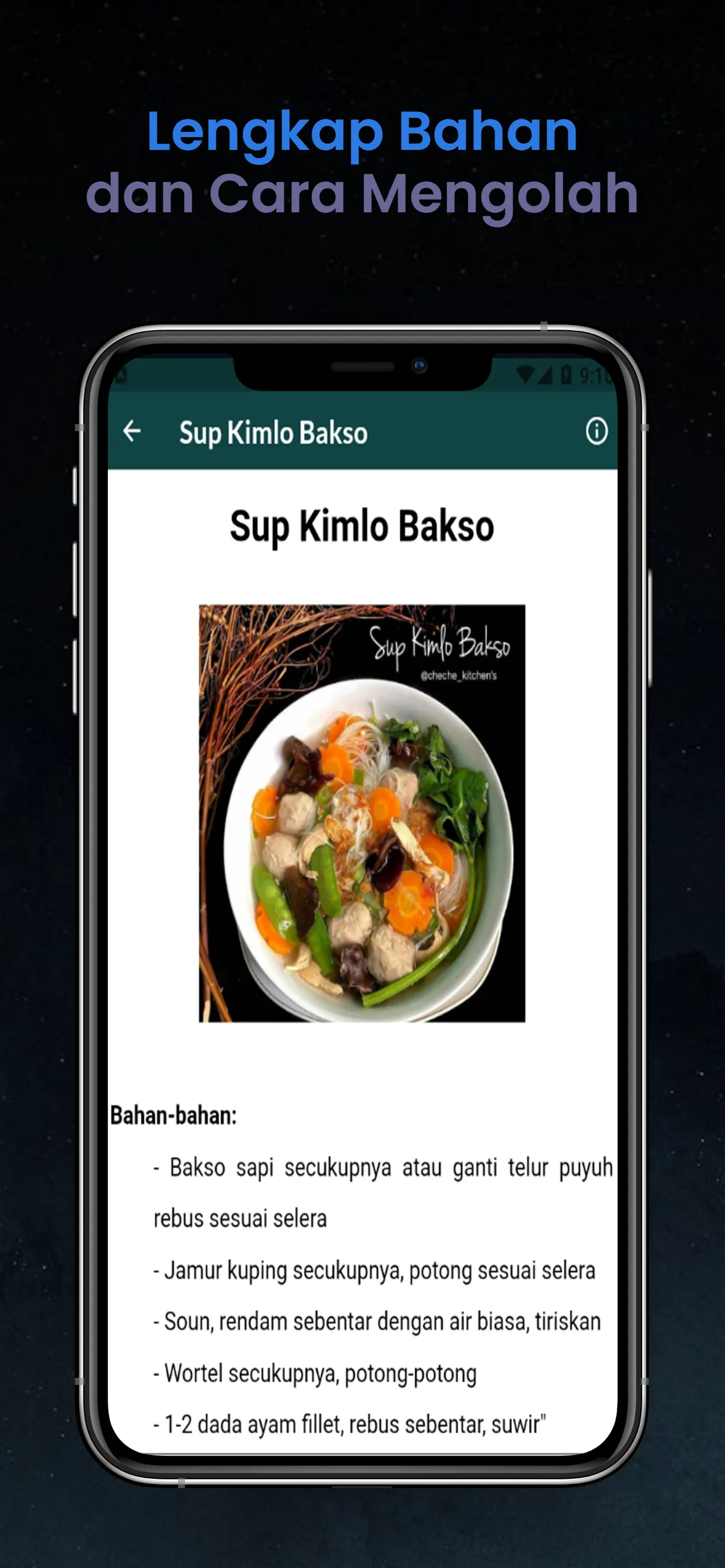 Resep Masakan Sehari Hari | Indus Appstore | Screenshot