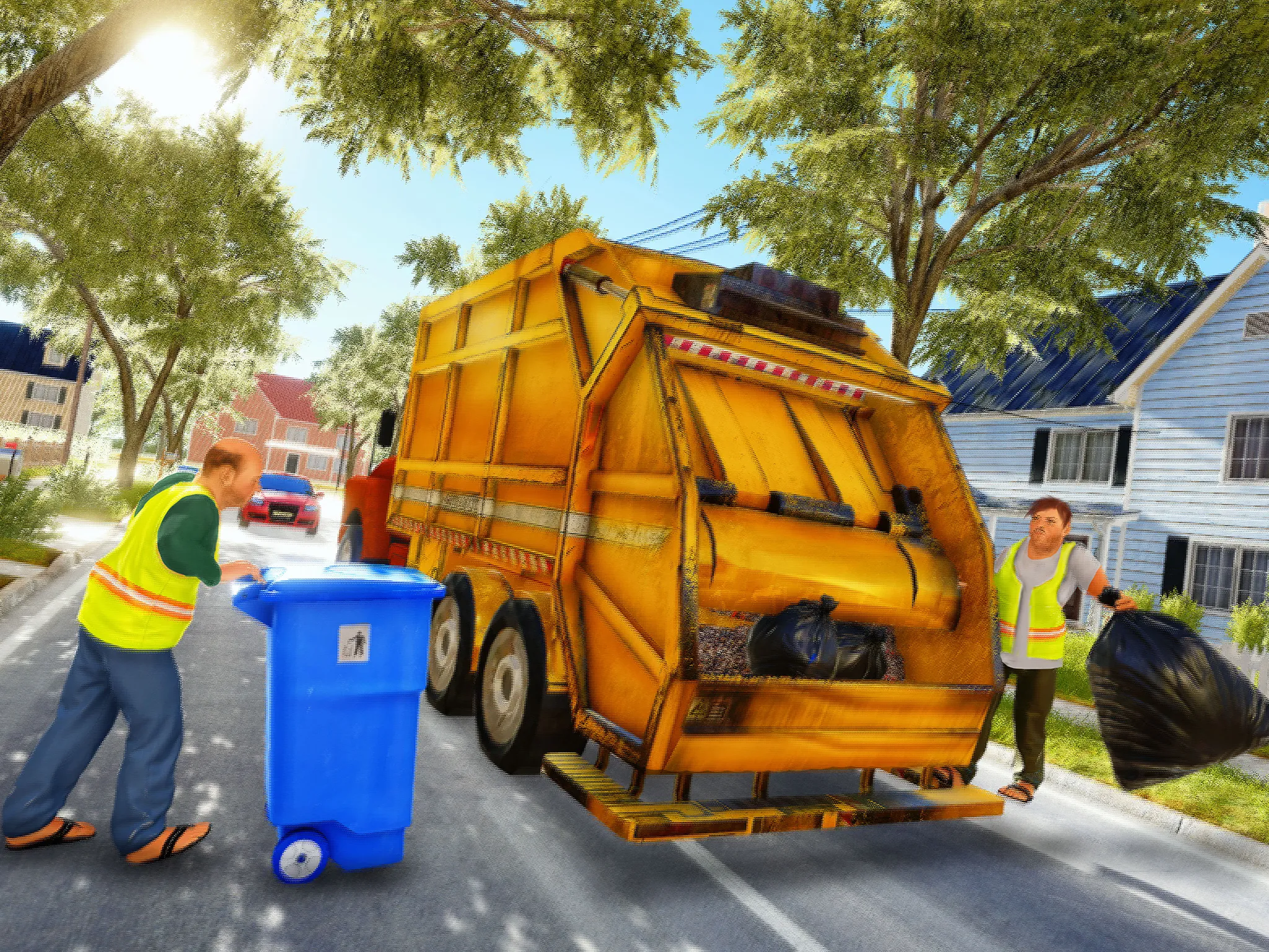 Garbage Truck Games Offline | Indus Appstore | Screenshot