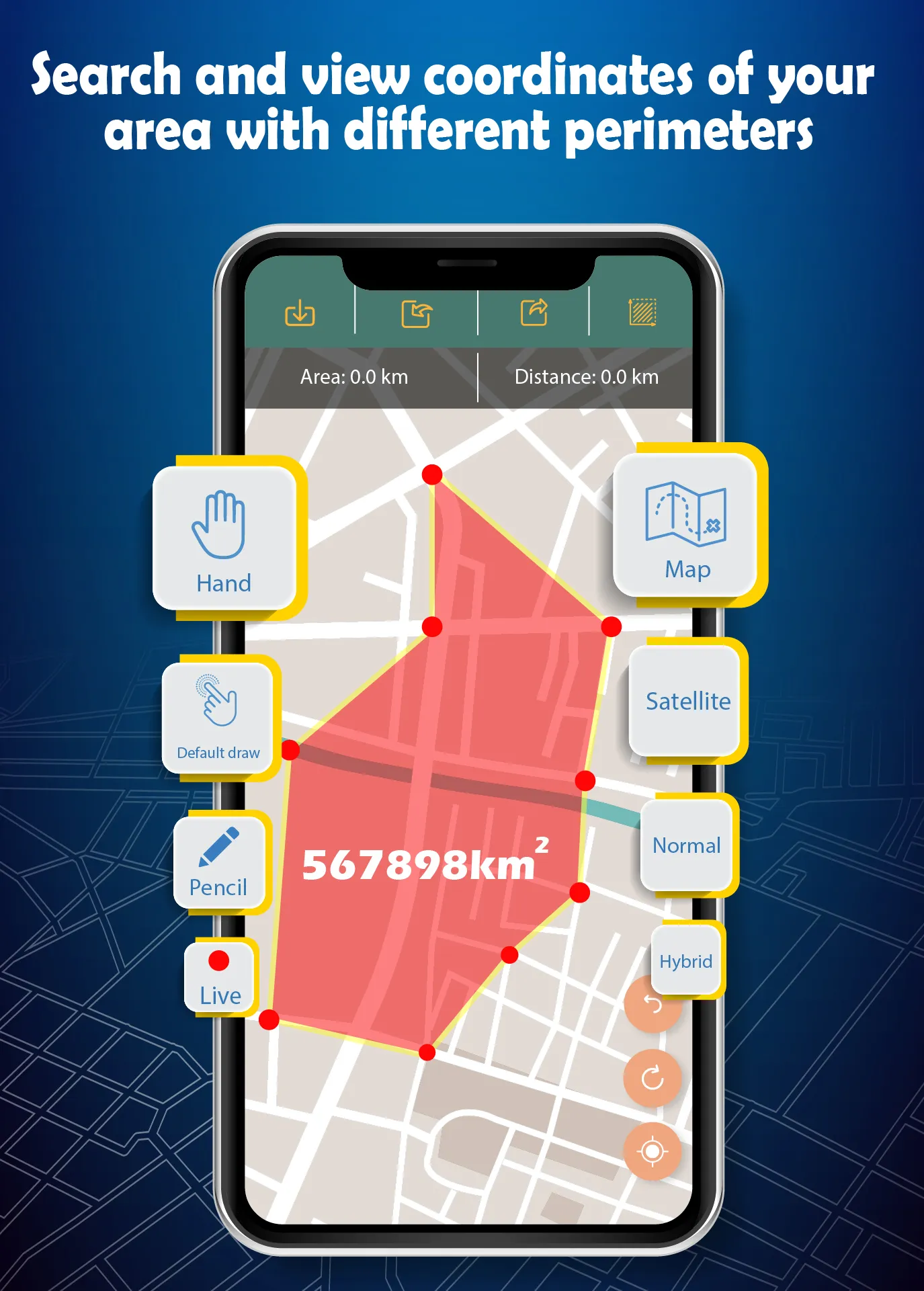 GPS Field Area Measurement App | Indus Appstore | Screenshot