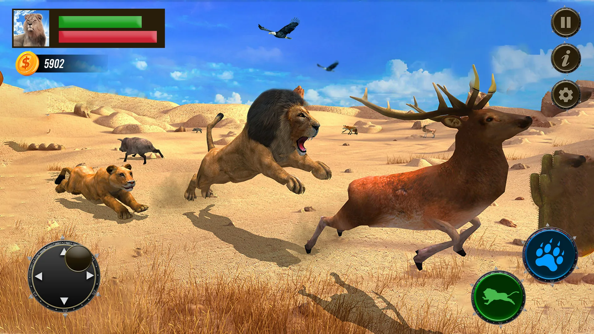 Jungle Kings Kingdom Lion | Indus Appstore | Screenshot
