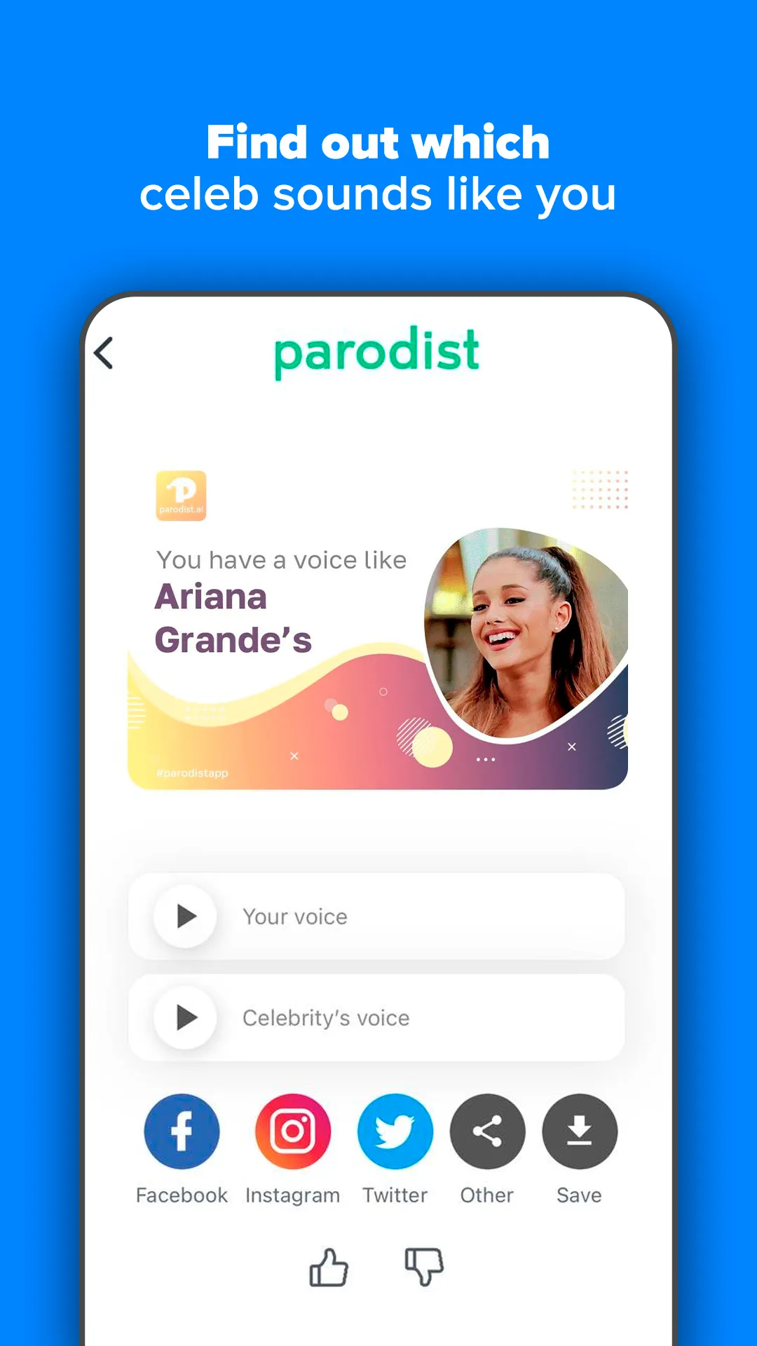 Parodist - celebrity voices | Indus Appstore | Screenshot