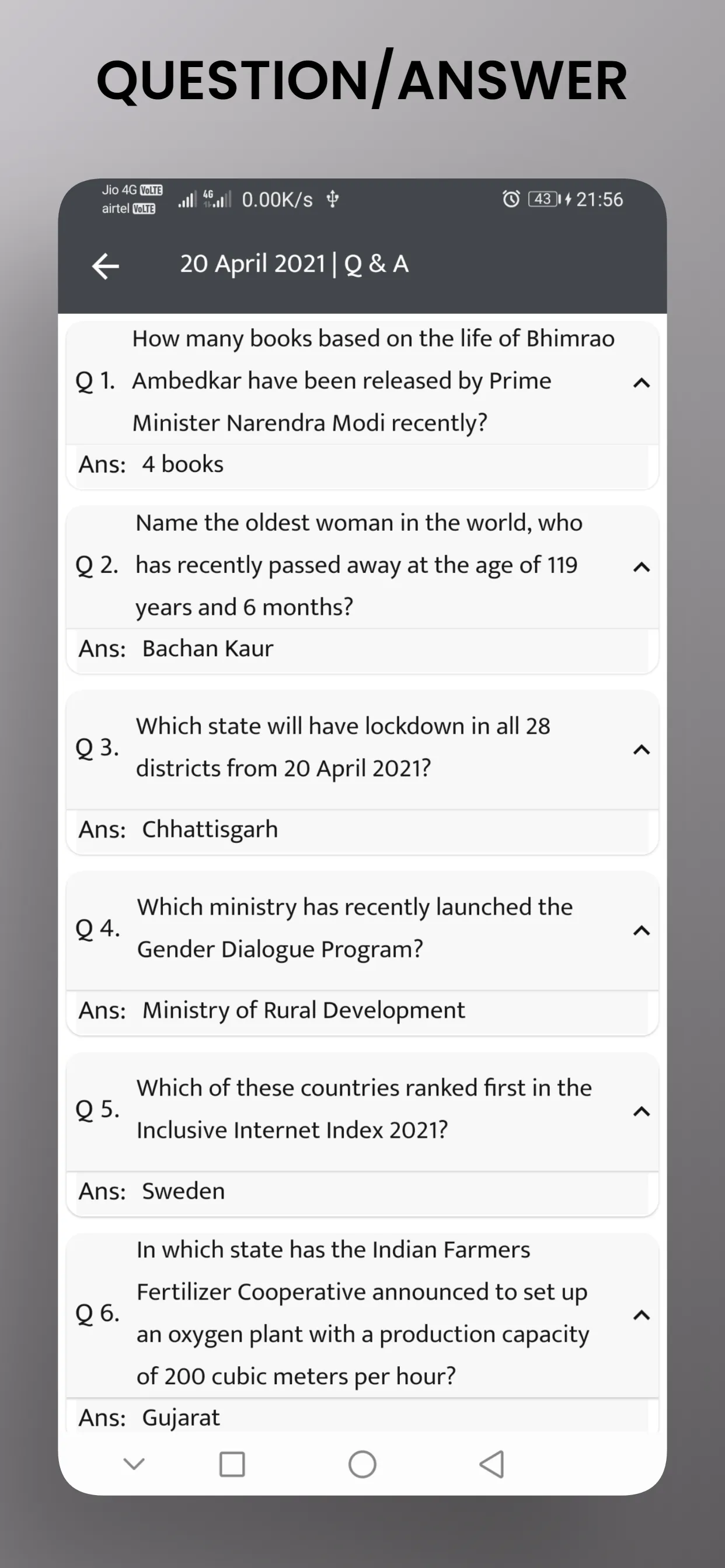 UPSC Current Affairs 2022 & GK | Indus Appstore | Screenshot