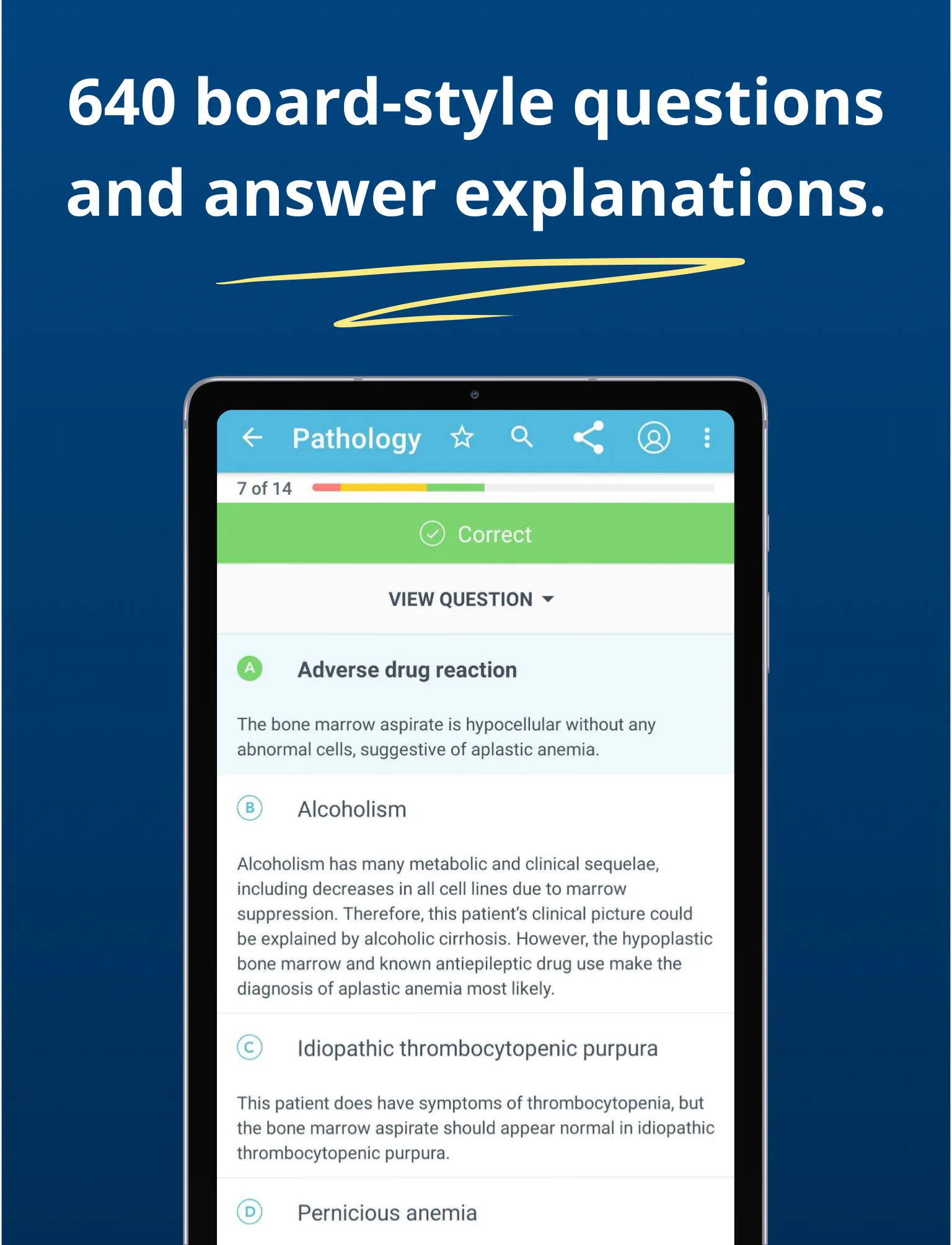 USMLE Step 1 Practice QBank | Indus Appstore | Screenshot