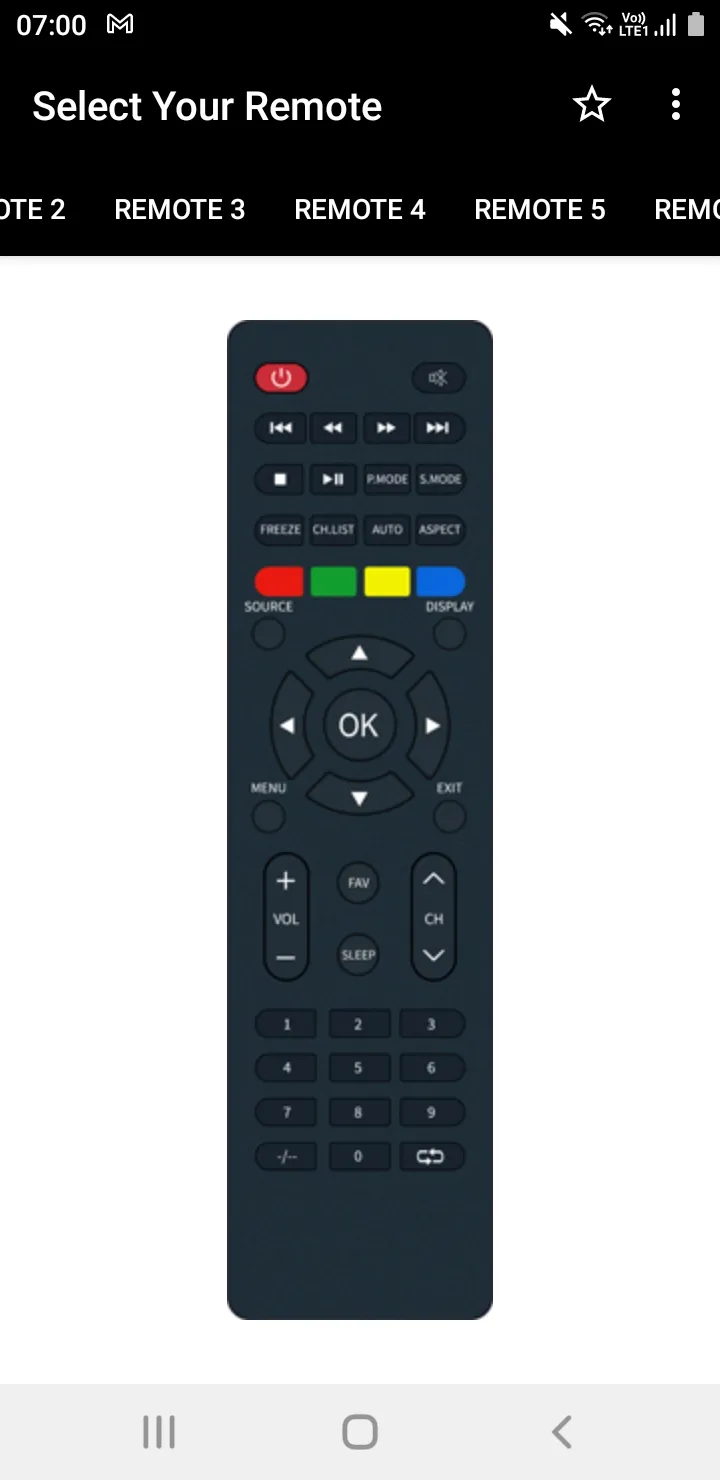 Hisense TV Remote | Indus Appstore | Screenshot