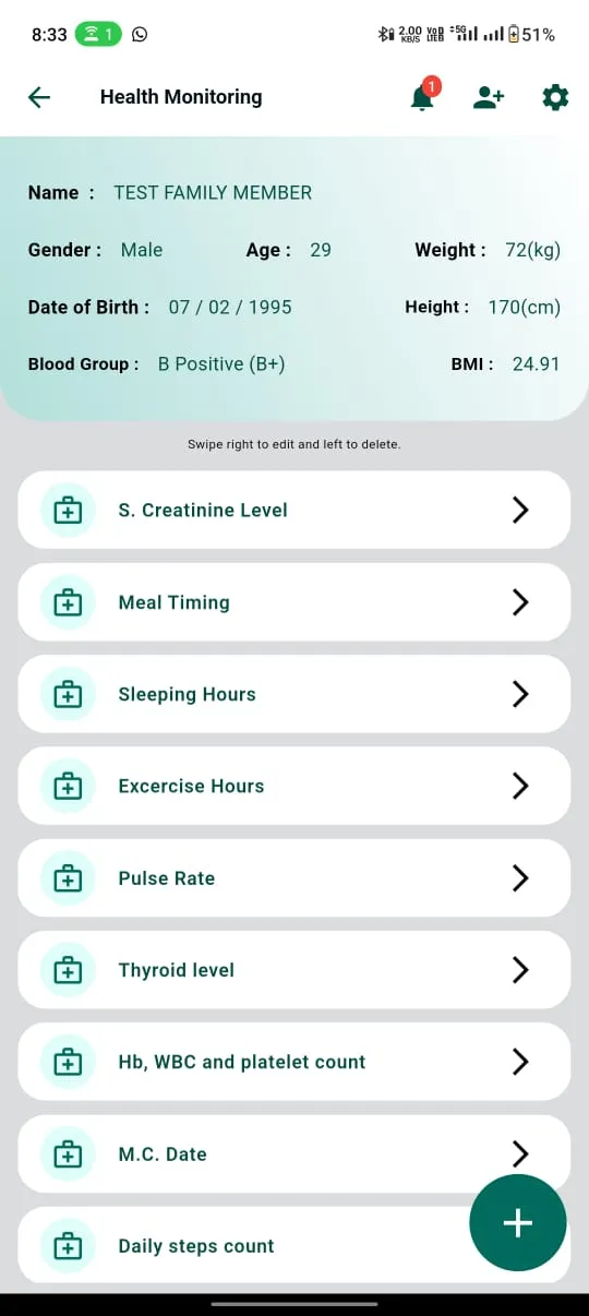 ZAC Health Diary | Indus Appstore | Screenshot