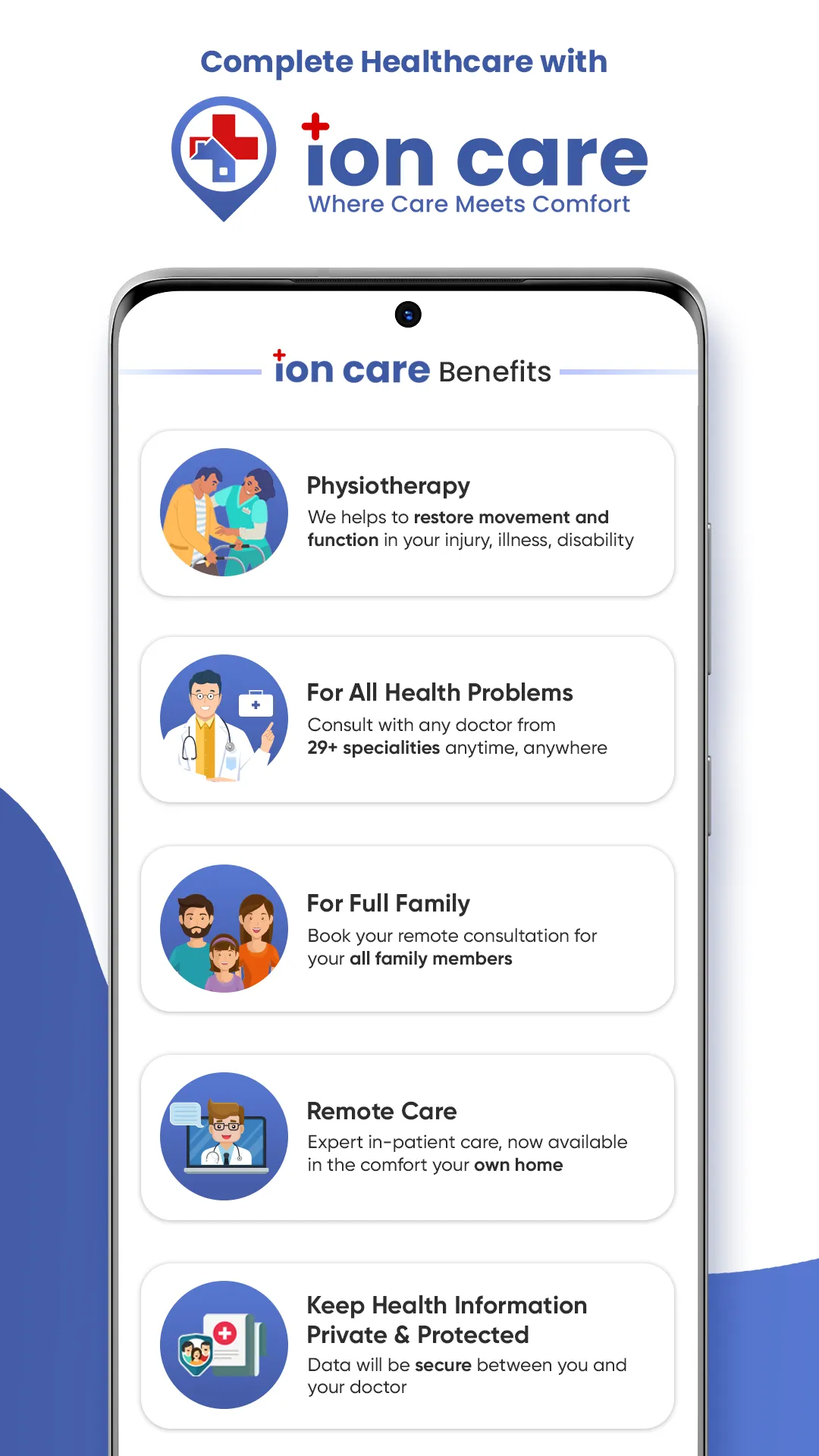 ION Care | Indus Appstore | Screenshot