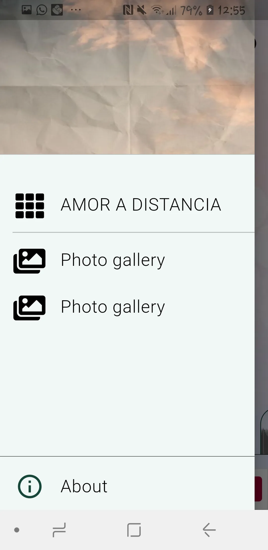 AMOR A DISTANCIA POSTALES | Indus Appstore | Screenshot