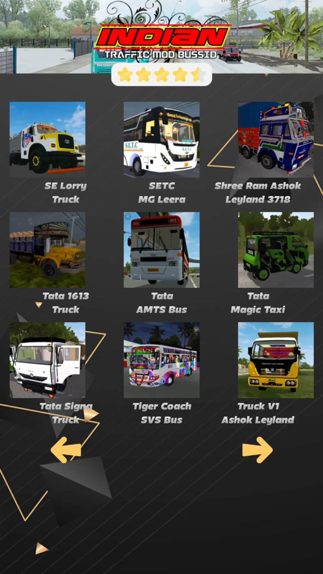 Indian Traffic Mod Bussid | Indus Appstore | Screenshot